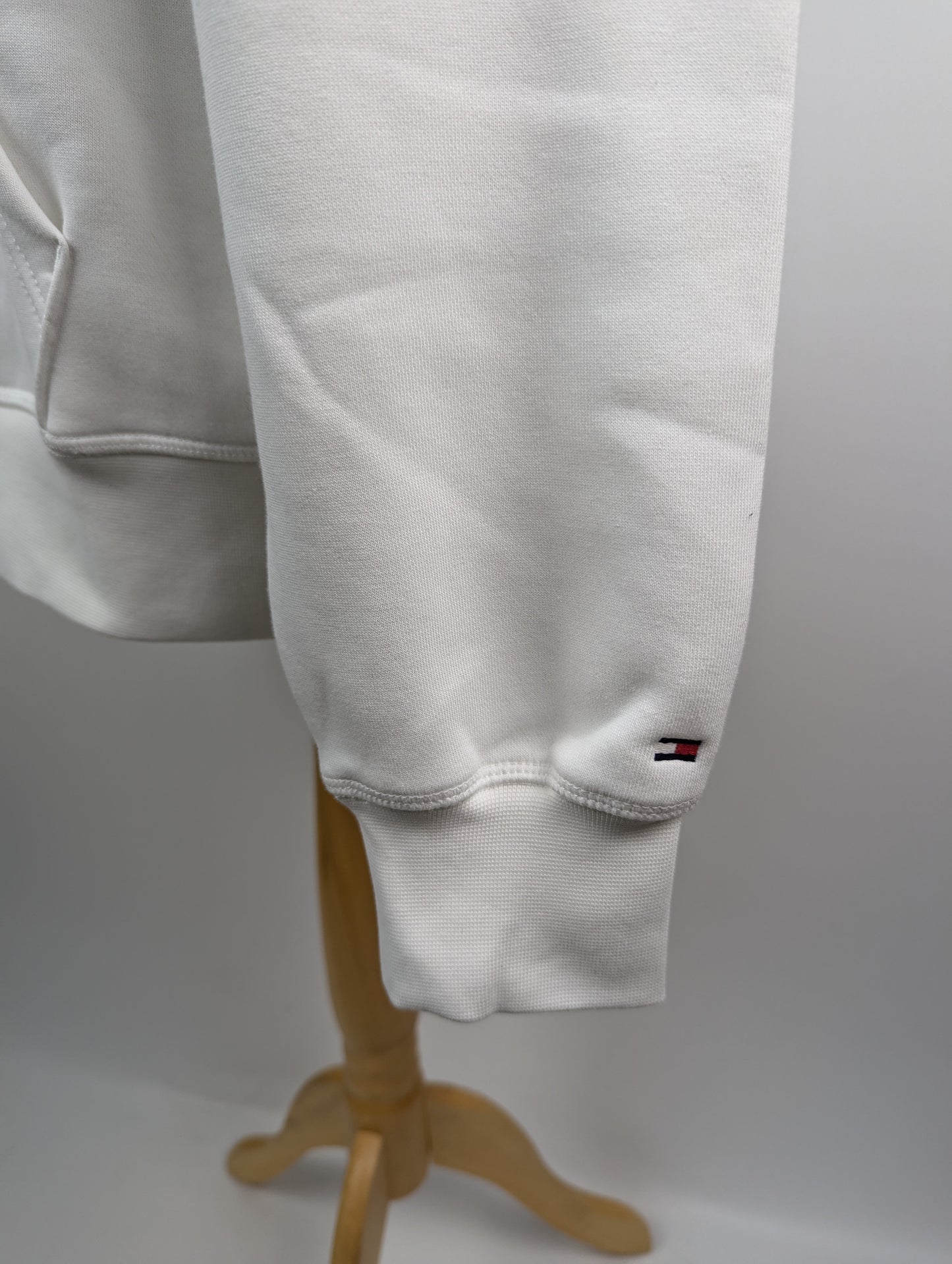 Tommy Hilfiger Monotype Half-Zip Archive Sweatshirt - White
