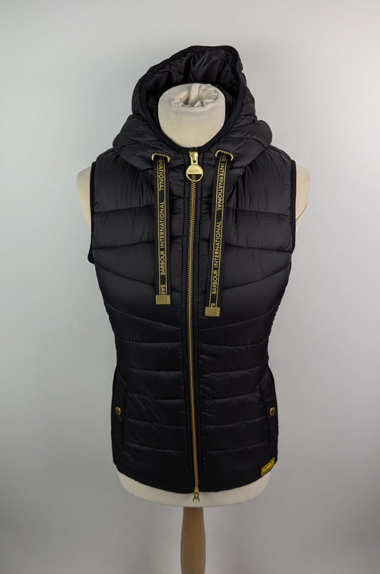 Barbour International Womens Grid Gilet - Black