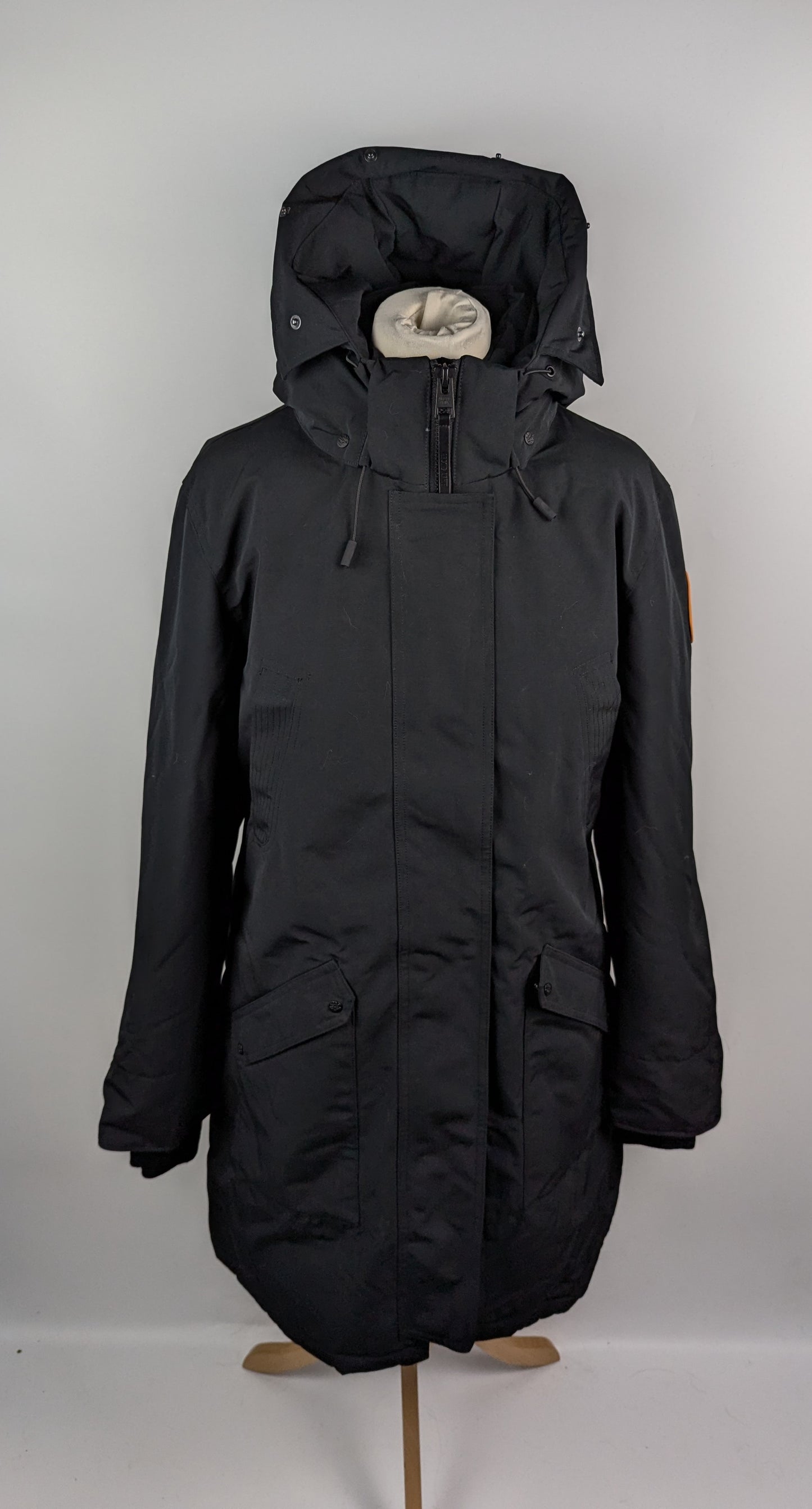 ARCTIC ARMY Womens Parka Jacket - Black
