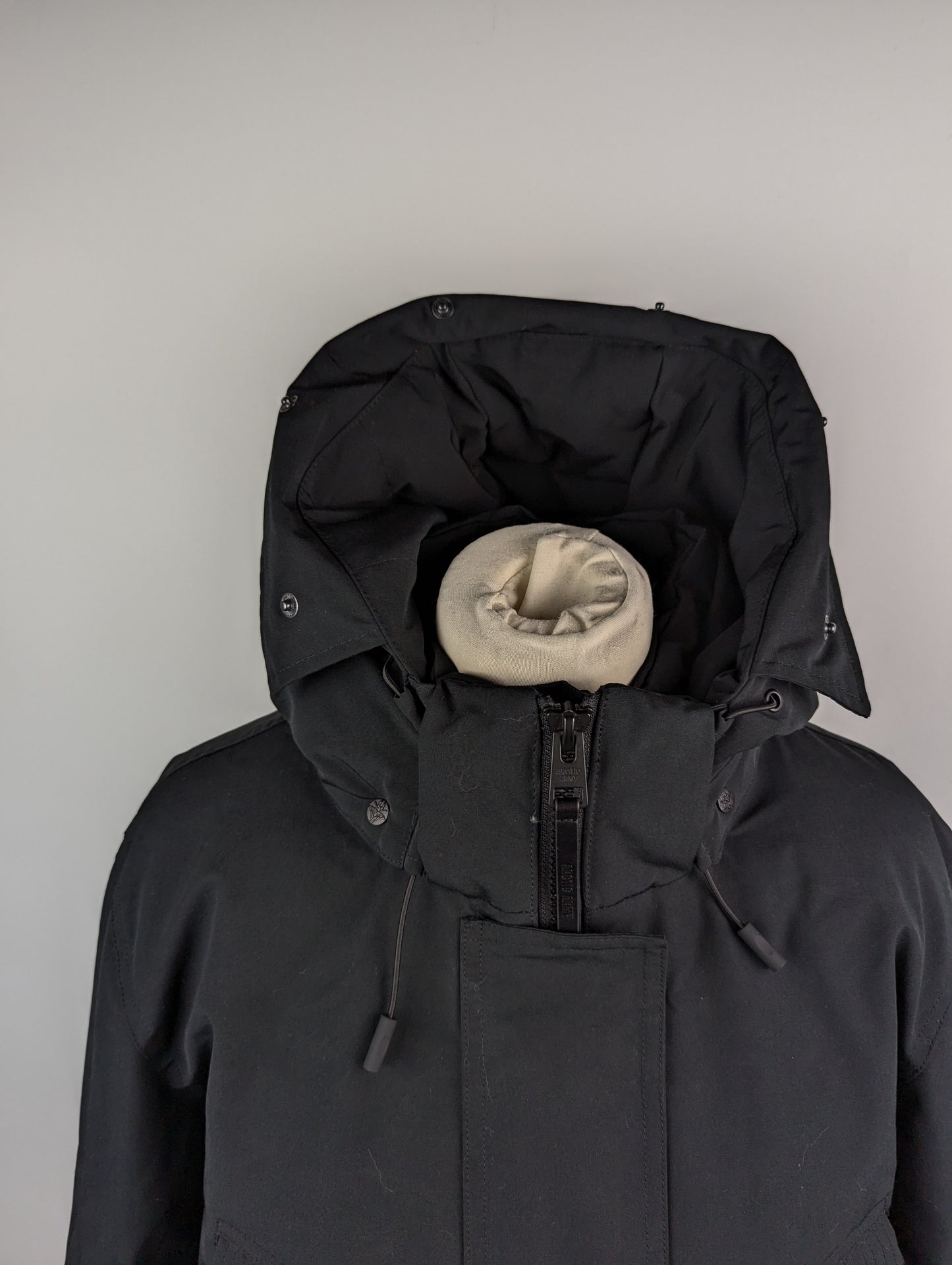 ARCTIC ARMY Womens Parka Jacket - Black
