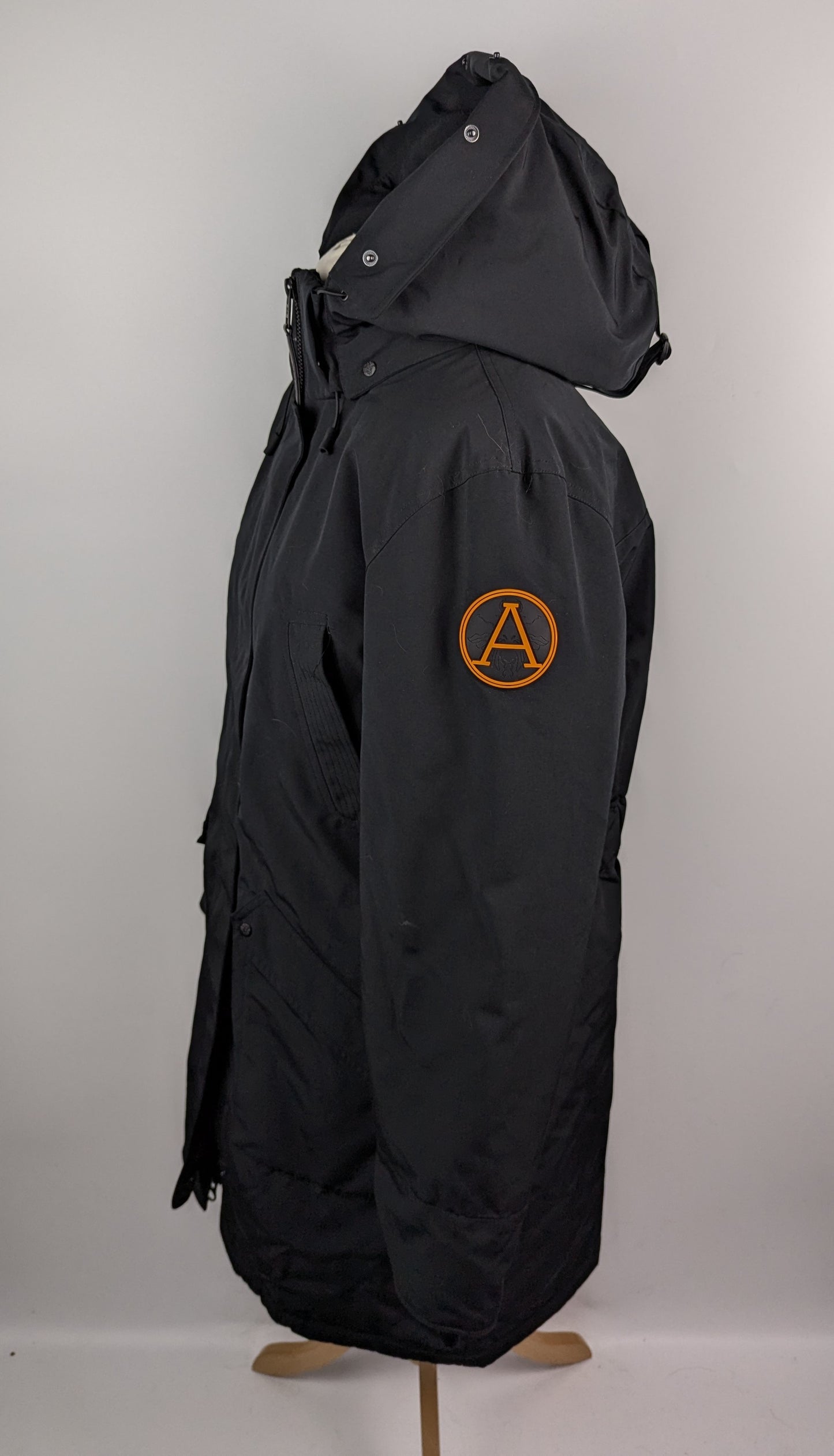 ARCTIC ARMY Womens Parka Jacket - Black