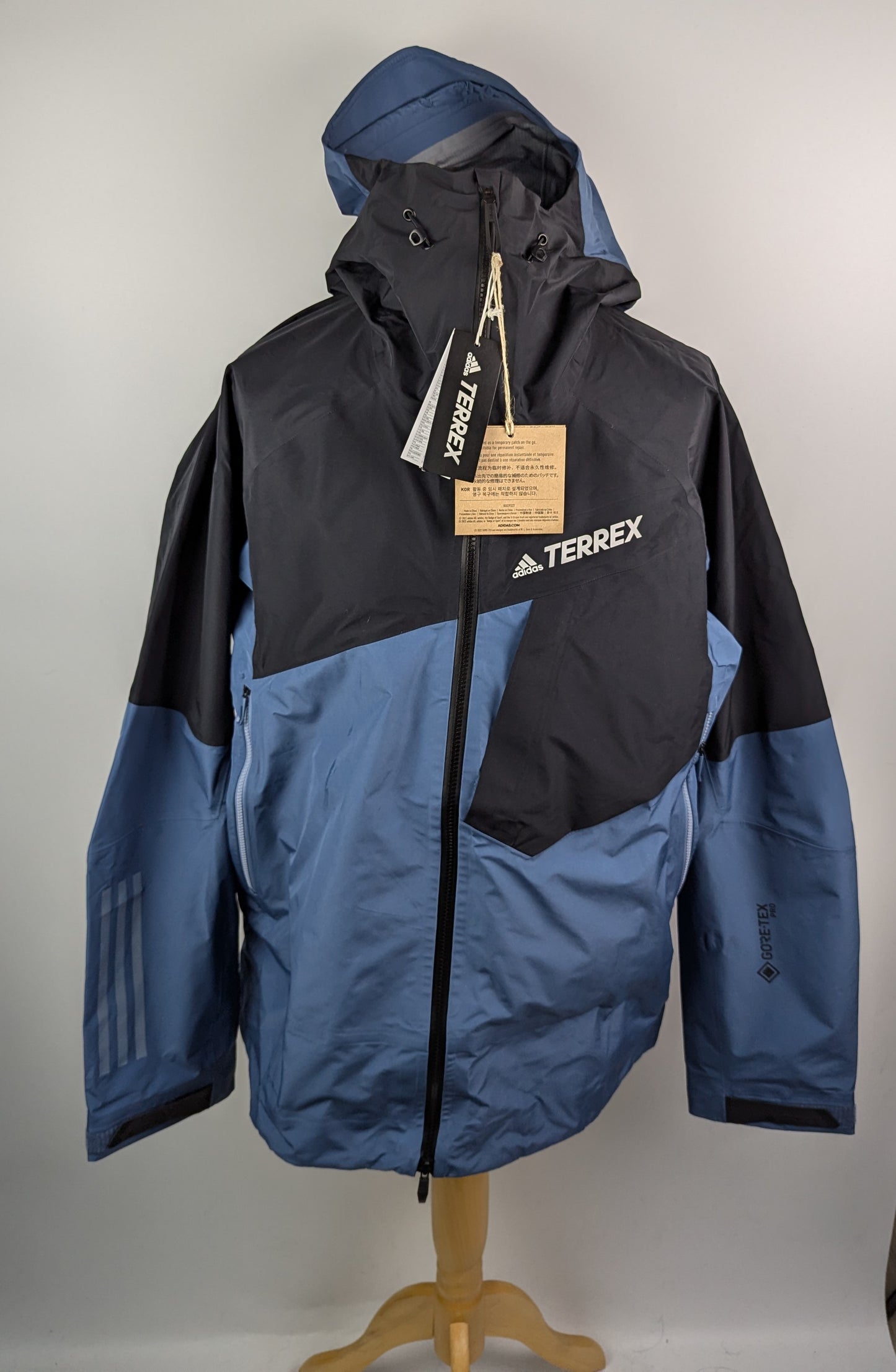 Adidas Terrex Techrock GORE-TEX Pro Jacket Mens - Blue / Black