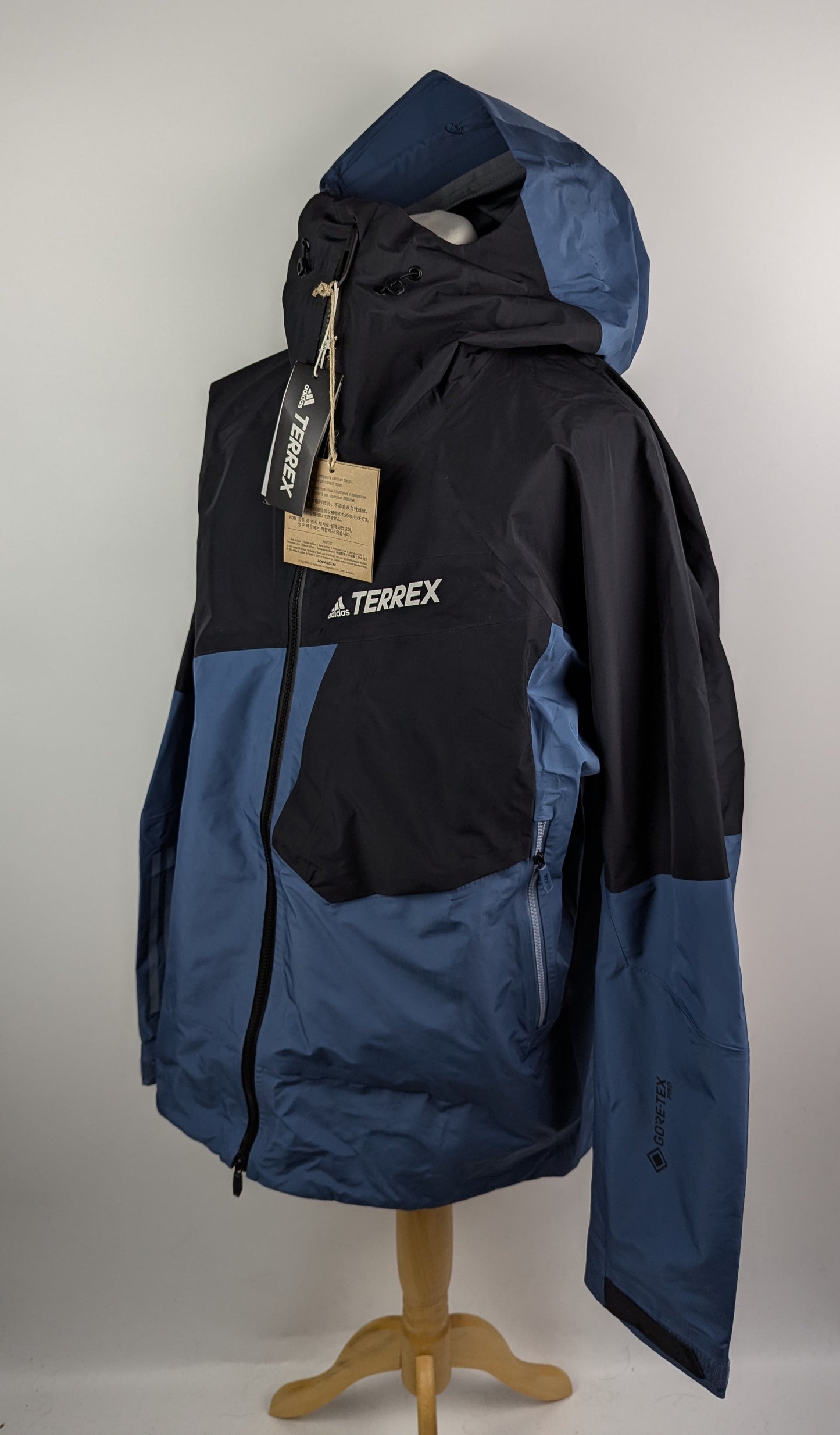 Adidas Terrex Techrock GORE-TEX Pro Jacket Mens - Blue / Black