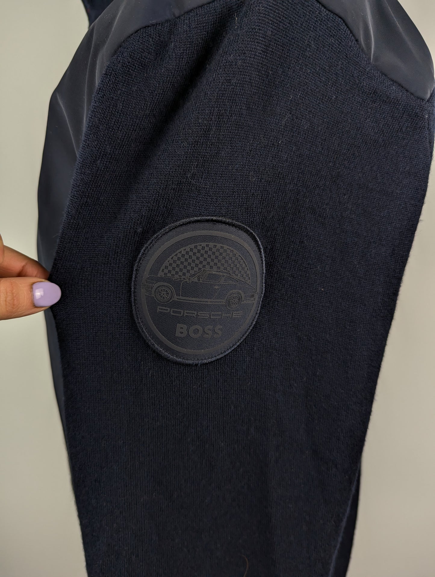 Boss Papillon Mens Jacket - Navy