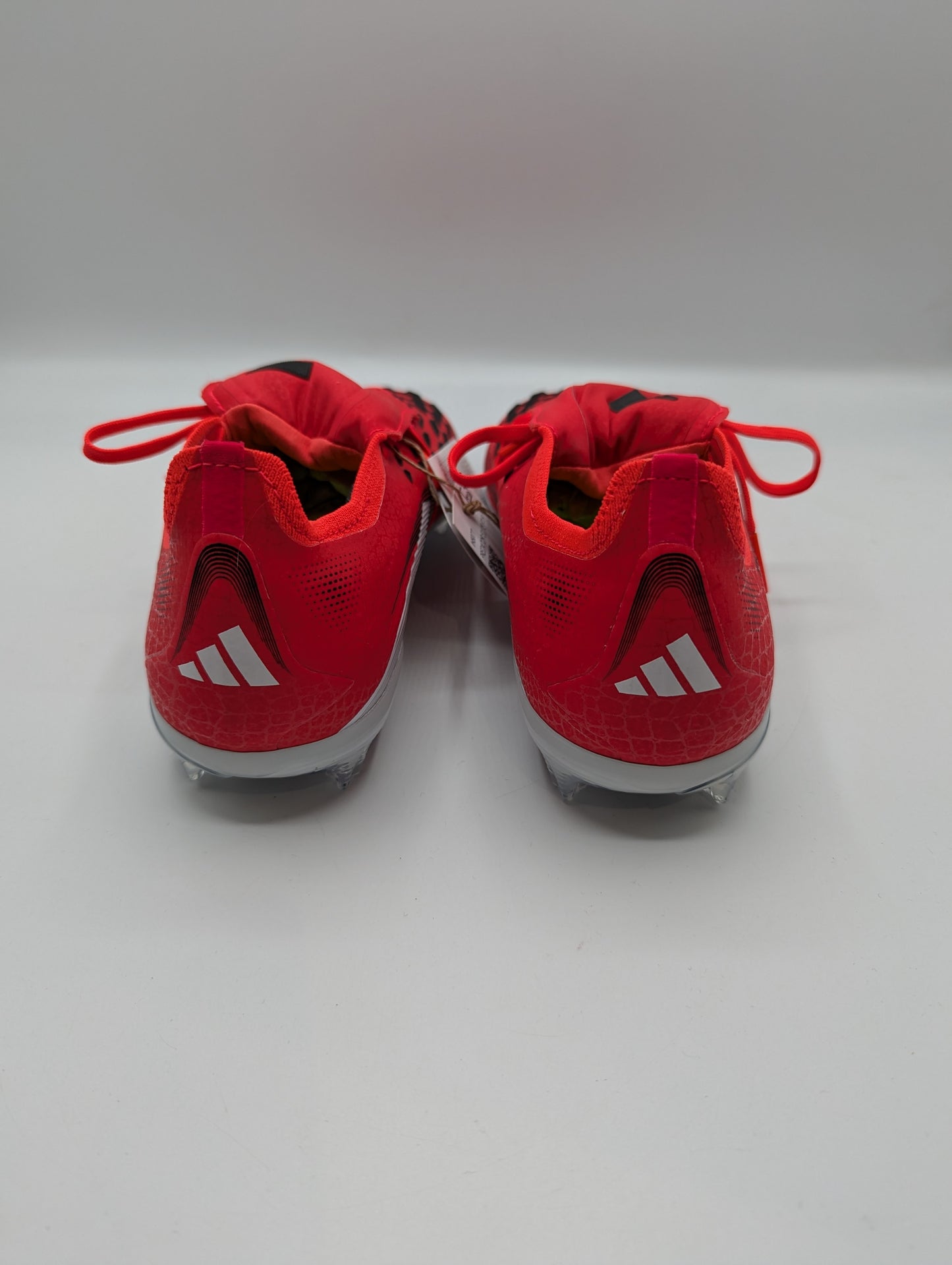 Adidas Predator Elite Fold-Over Tongue Junior Firm Ground Football Boots - Red / White