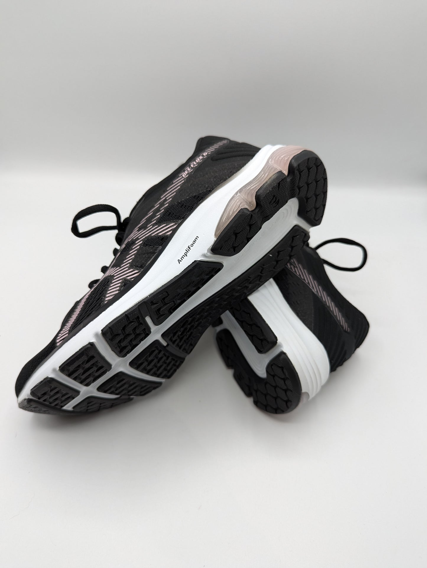 Asics Gel-Flux 6 Road Running Shoes Womens - Black / Berry Rose