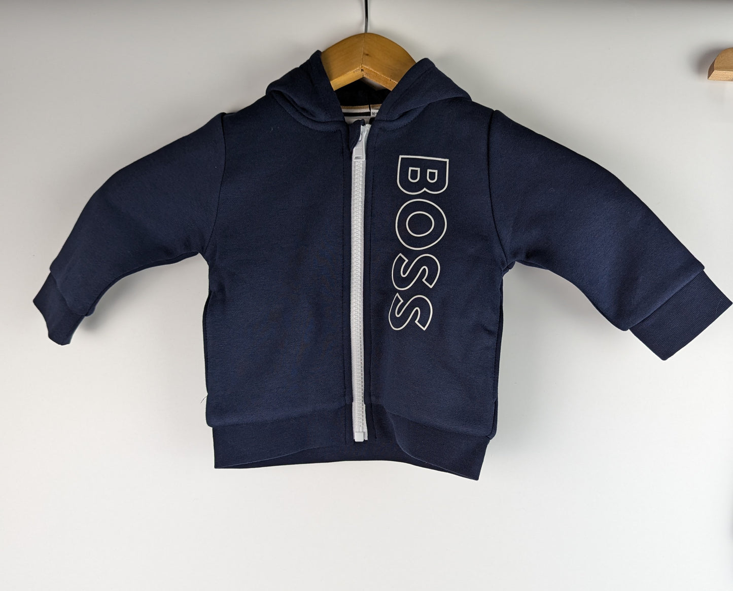 Boss Logo Tracksuit Set Infants - Navy Blue