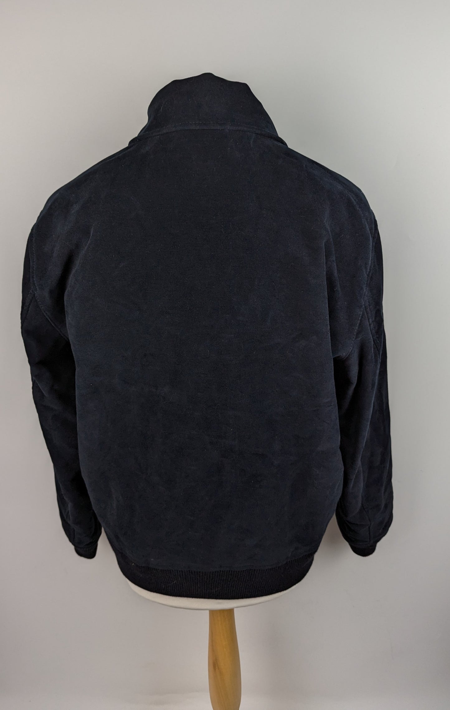 Lacoste Mens Bomber Jacket - Navy Blue
