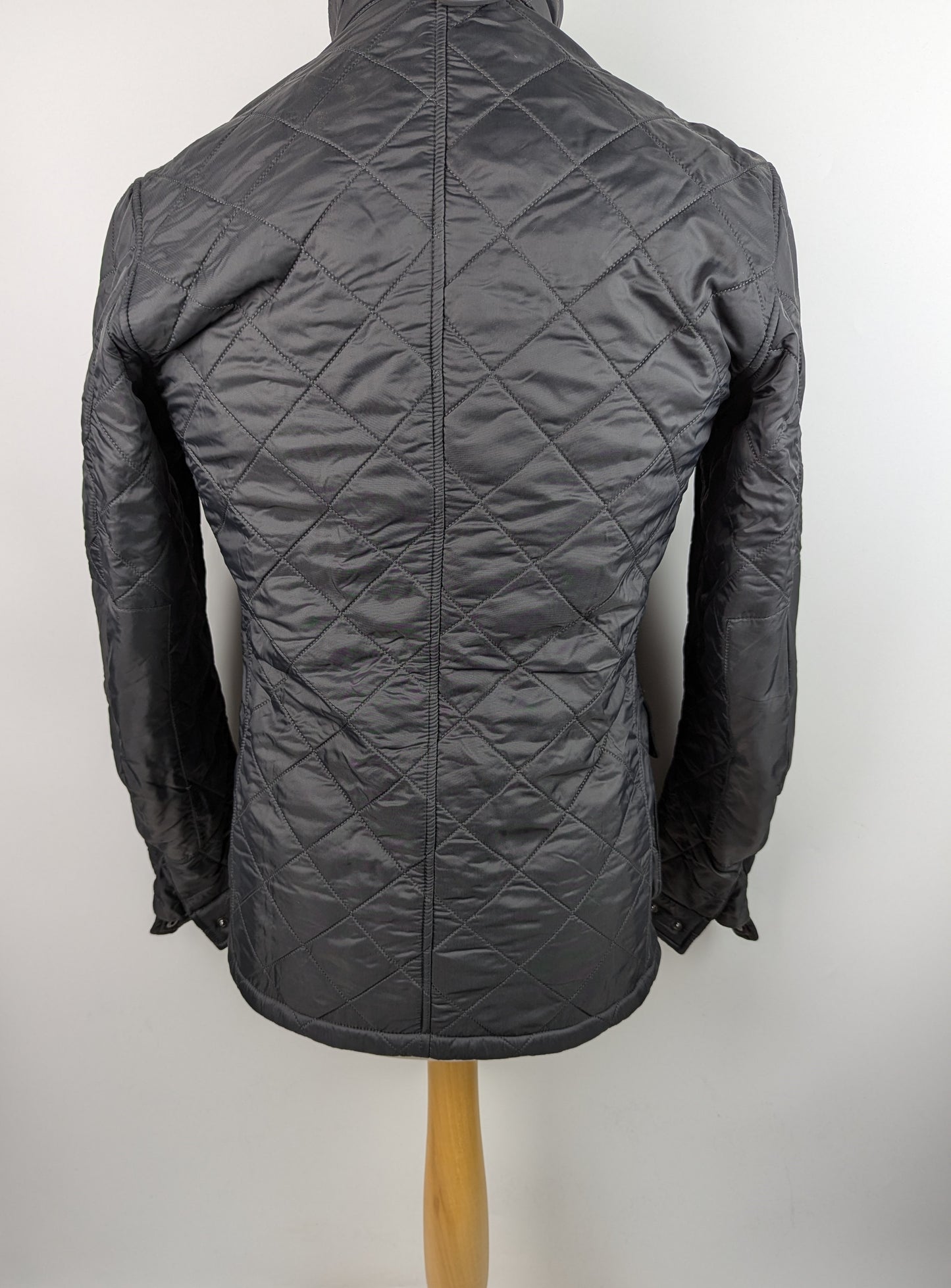 Barbour International Tourer Ariel Polarquilt Jacket - Grey