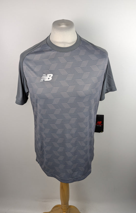 New Balance Mens Gym Top - Grey