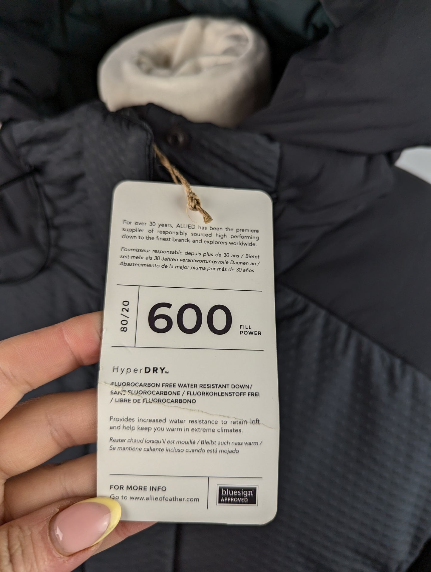 Adidas Women's down jacket adidas Terrex Myshelter Cold.Rdy - Black