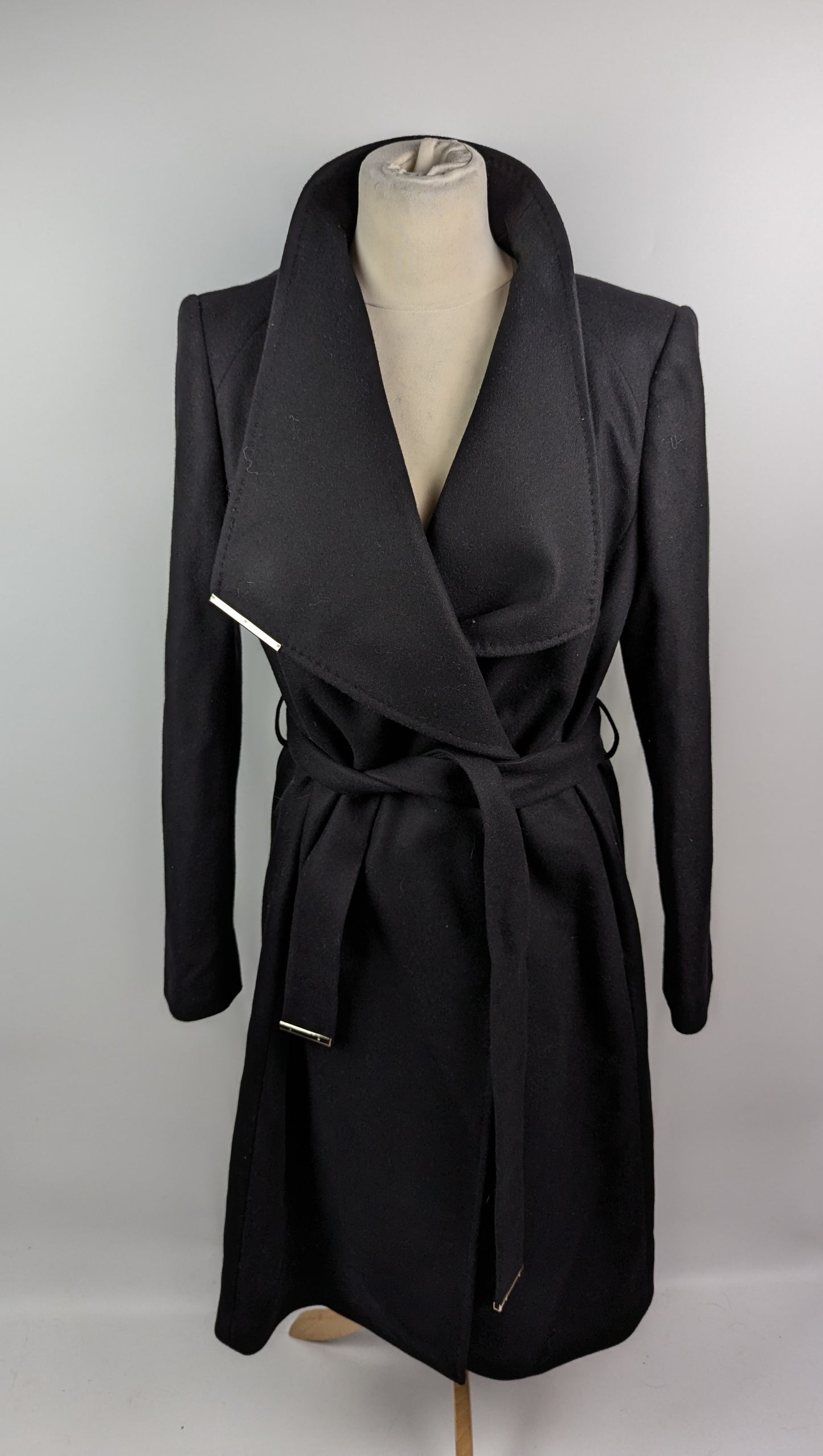 Ted Baker Womens Rose Wool Jacket - Black
