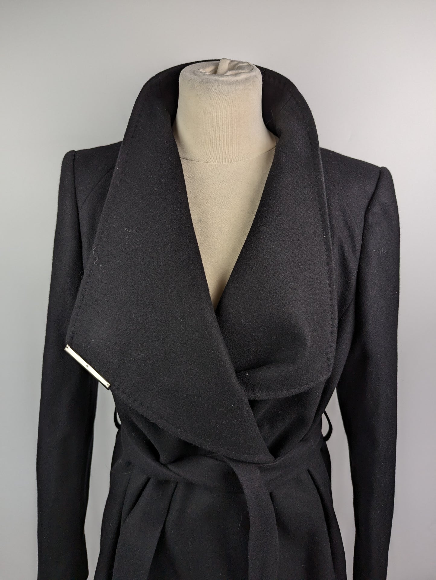Ted Baker Womens Rose Wool Jacket - Black