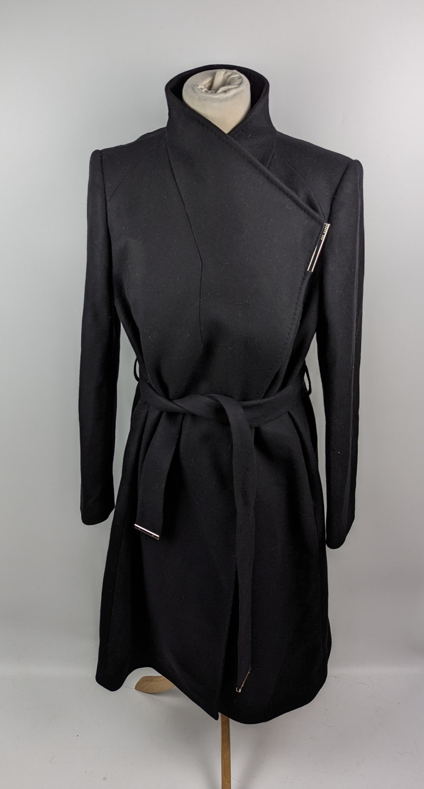 Ted Baker Womens Rose Wool Jacket - Black