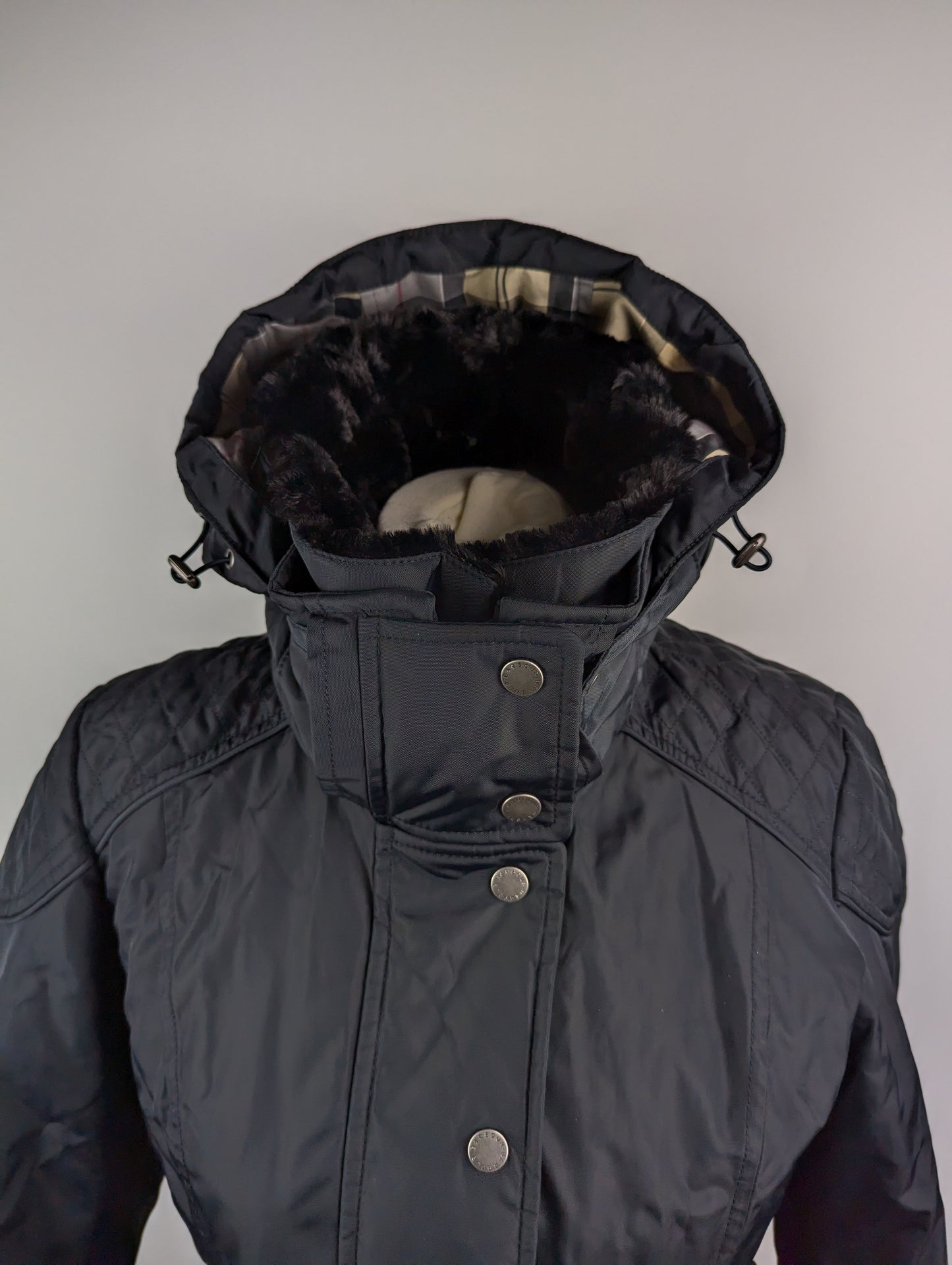 BARBOUR INTERNATIONAL Womens Outlaw Jacket - Black