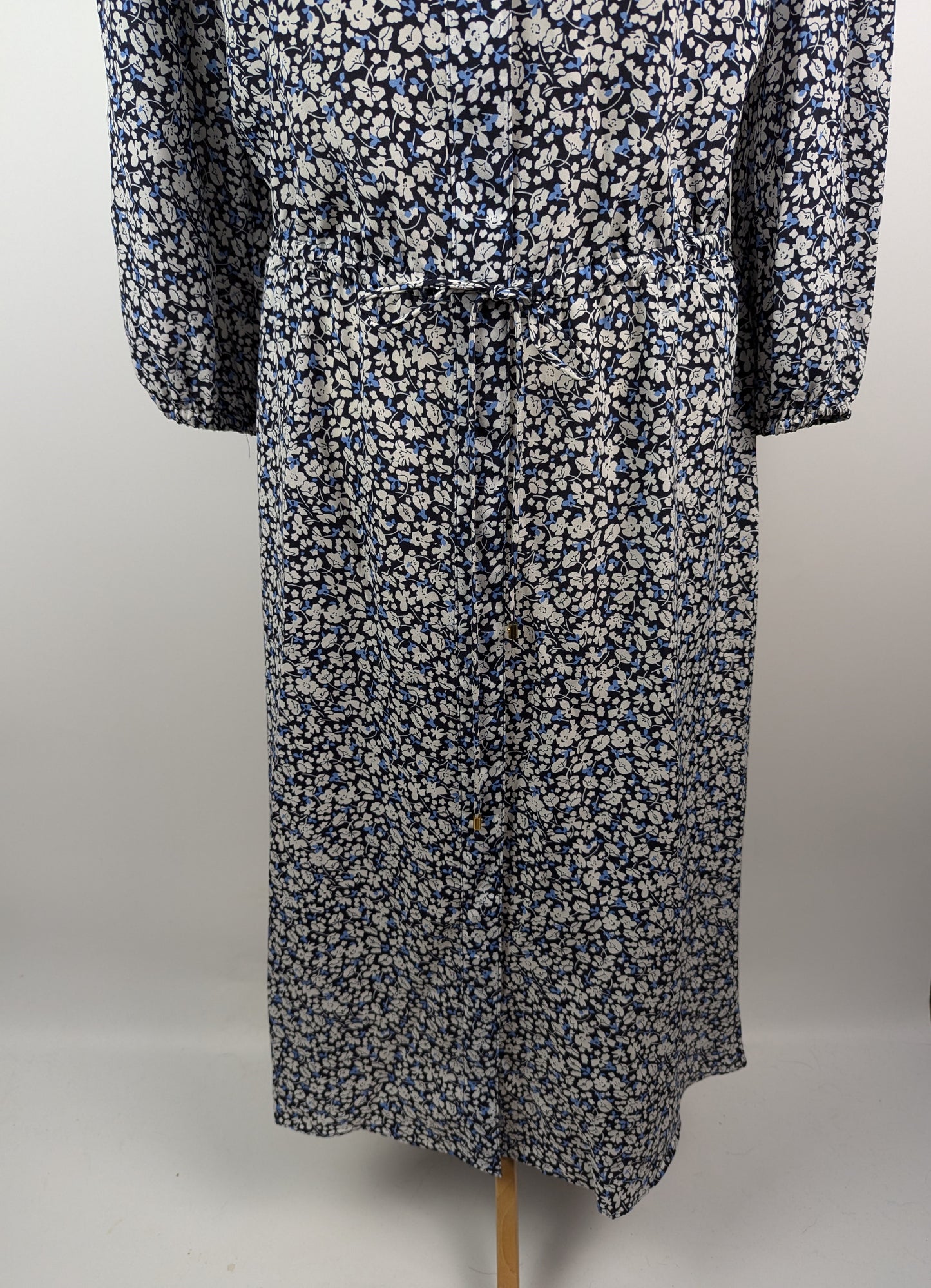 Lauren Ralph Lauren Alexandra 3/4 sleeve casual dress - Black / Blue