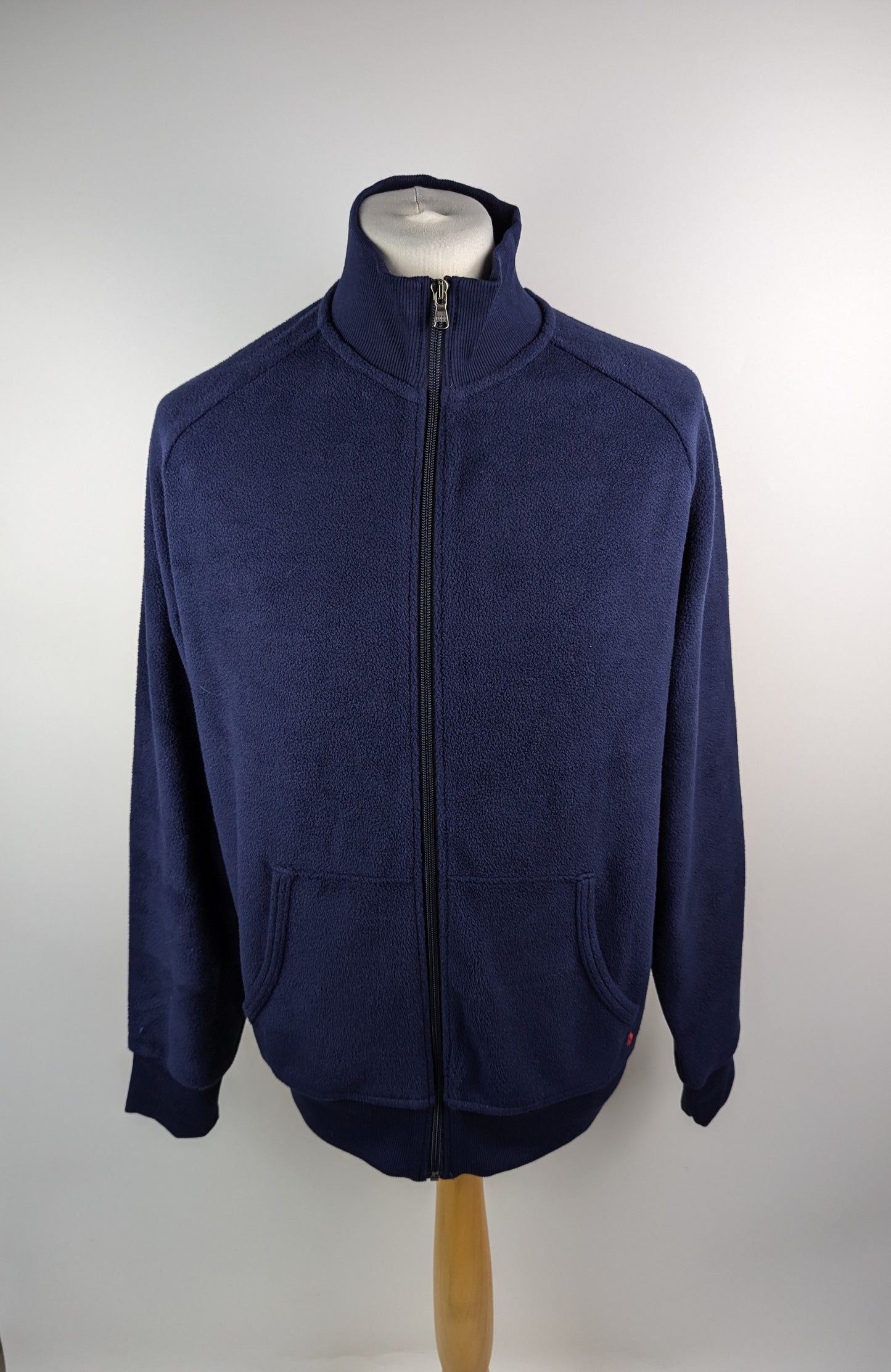 Ralph Lauren Mens Full-Zip Fleece Top - Navy