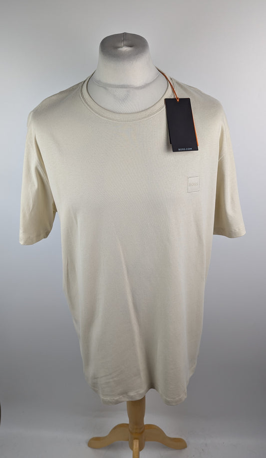 Boss Tales T-shirt Mens - Beige