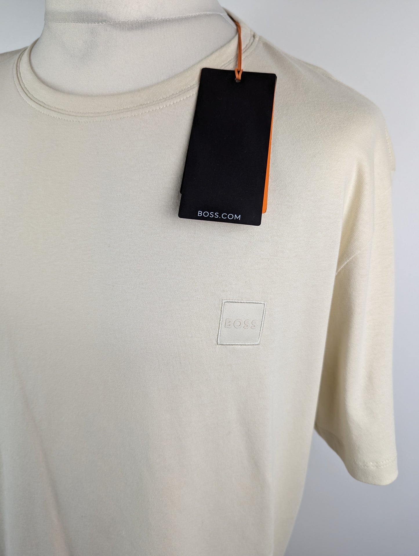 Boss Tales T-shirt Mens - Beige