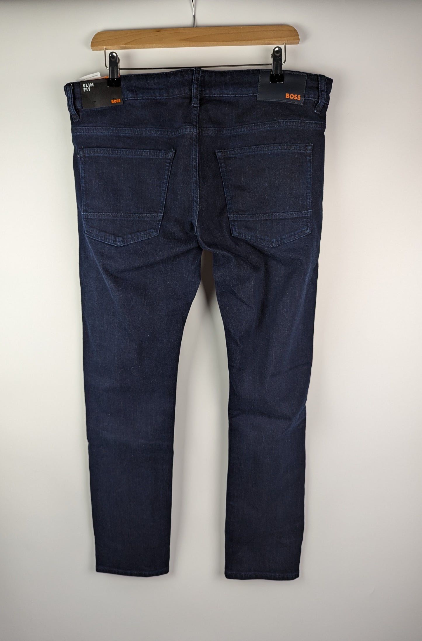 BOSS Mens Delaware Slim Jeans - Royal Blue