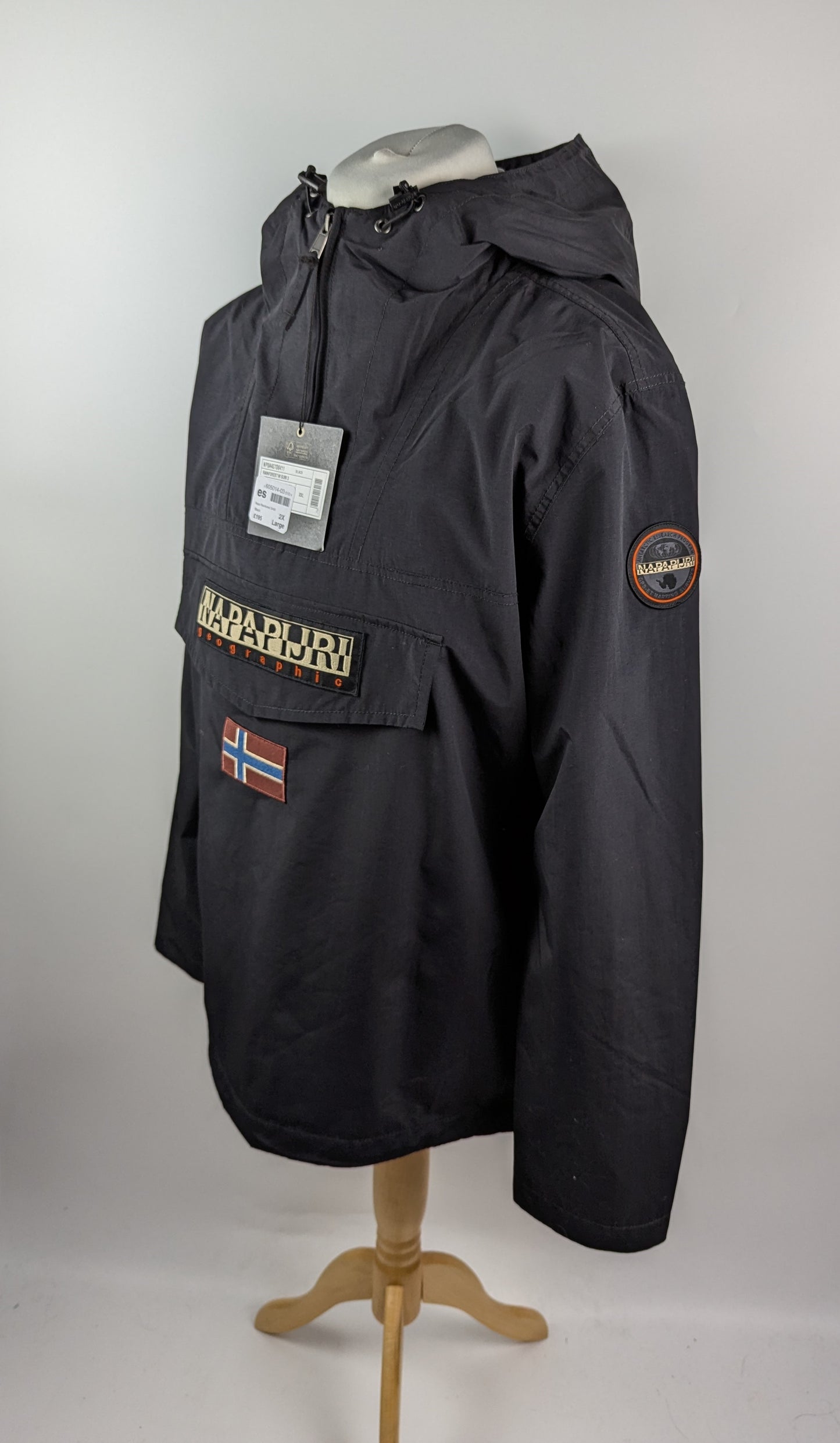 NAPAPIJRI Mens Rainforest Jacket - Black