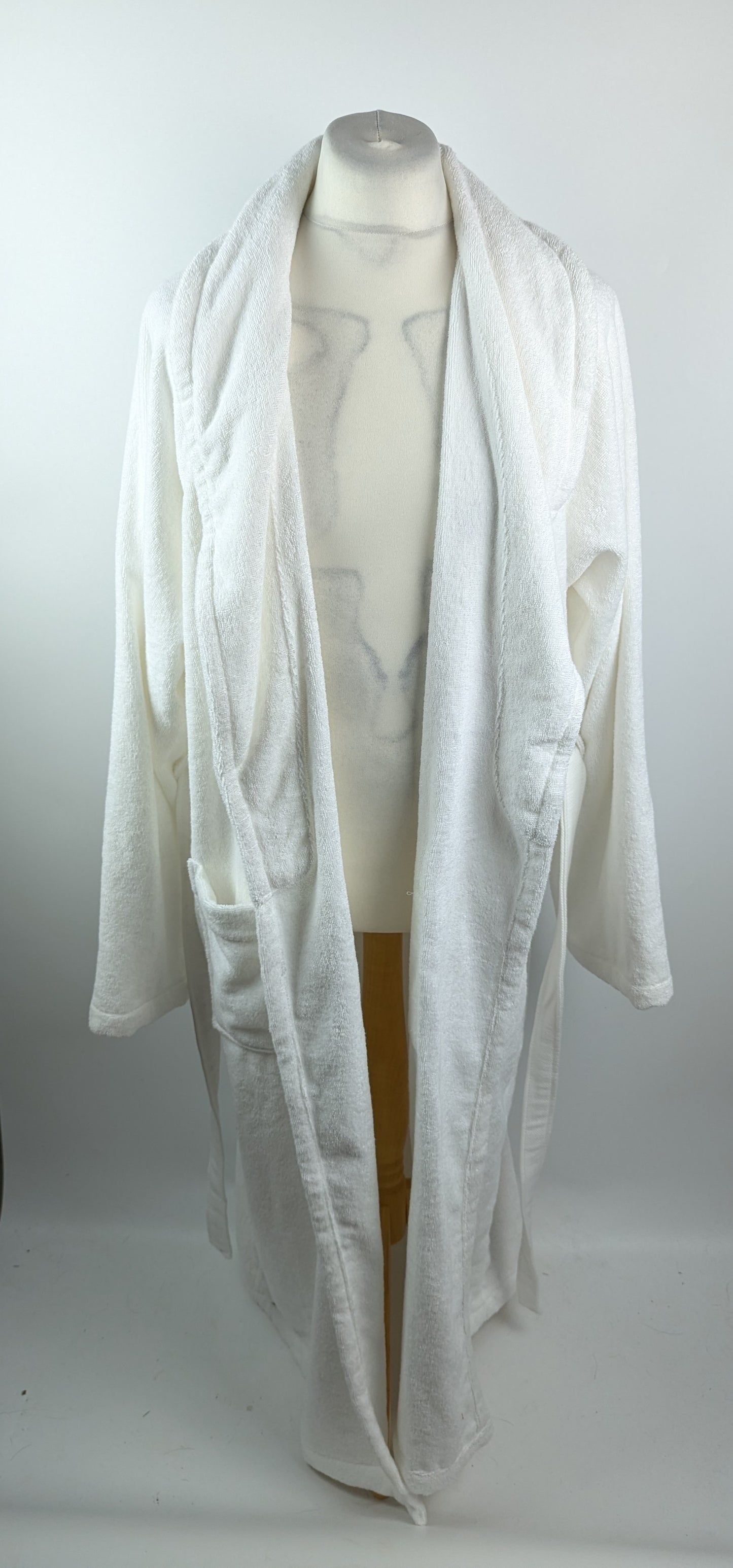 Ralph Lauren Home Polo Player Mens Robe Dressing gown - White