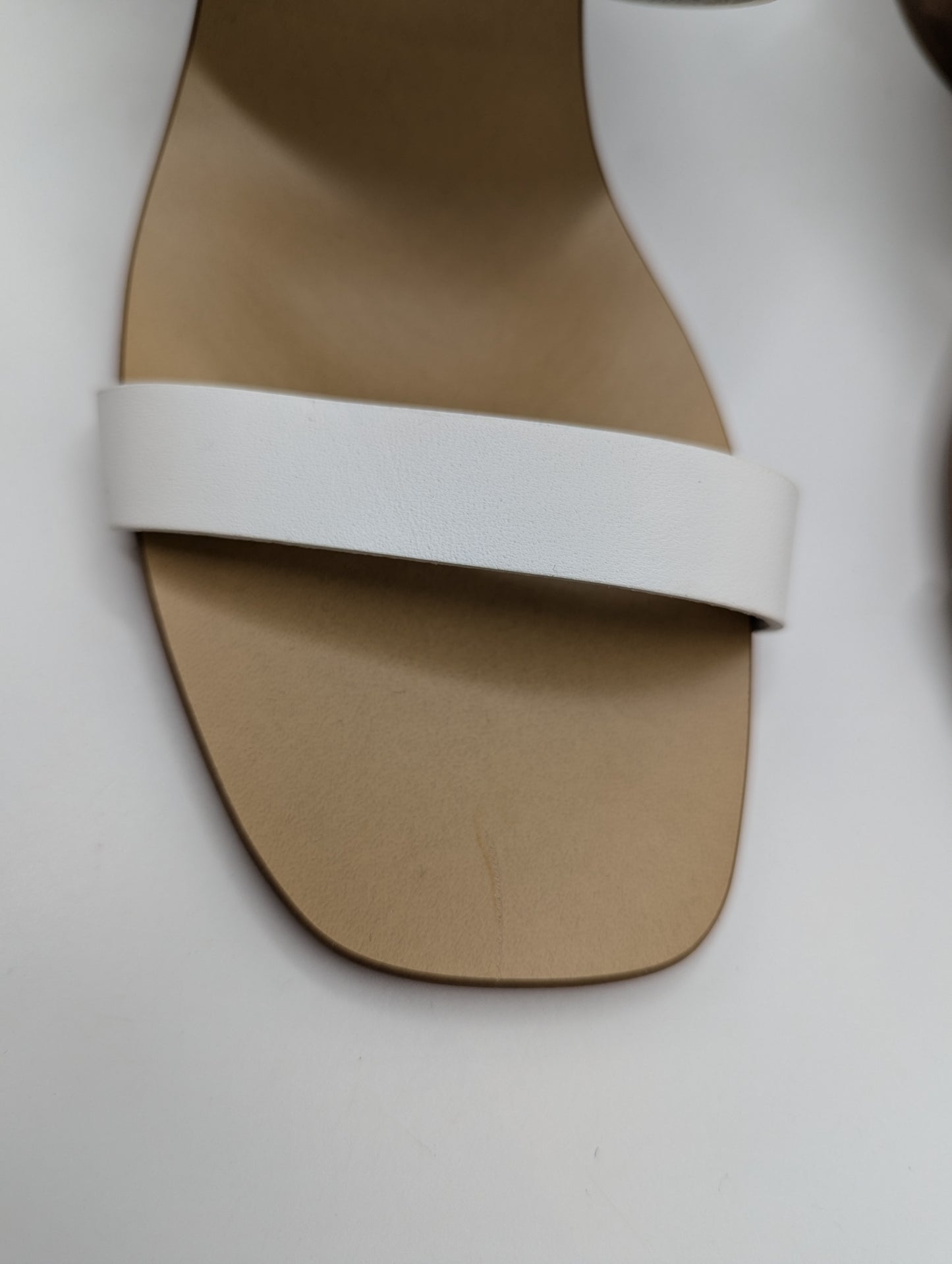 Rag & Bone City Sandal  Leather - White / Brown