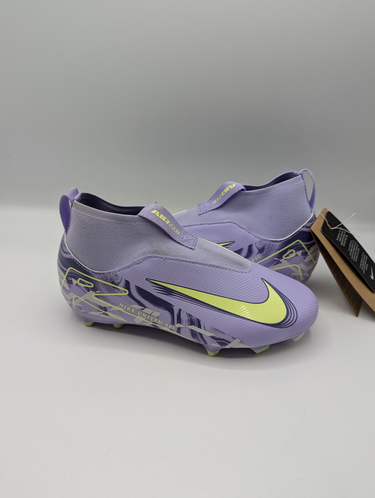 Nike Zoom Mercurial Superfly 10 Academy Firm Ground Football Boots Junior - Purple