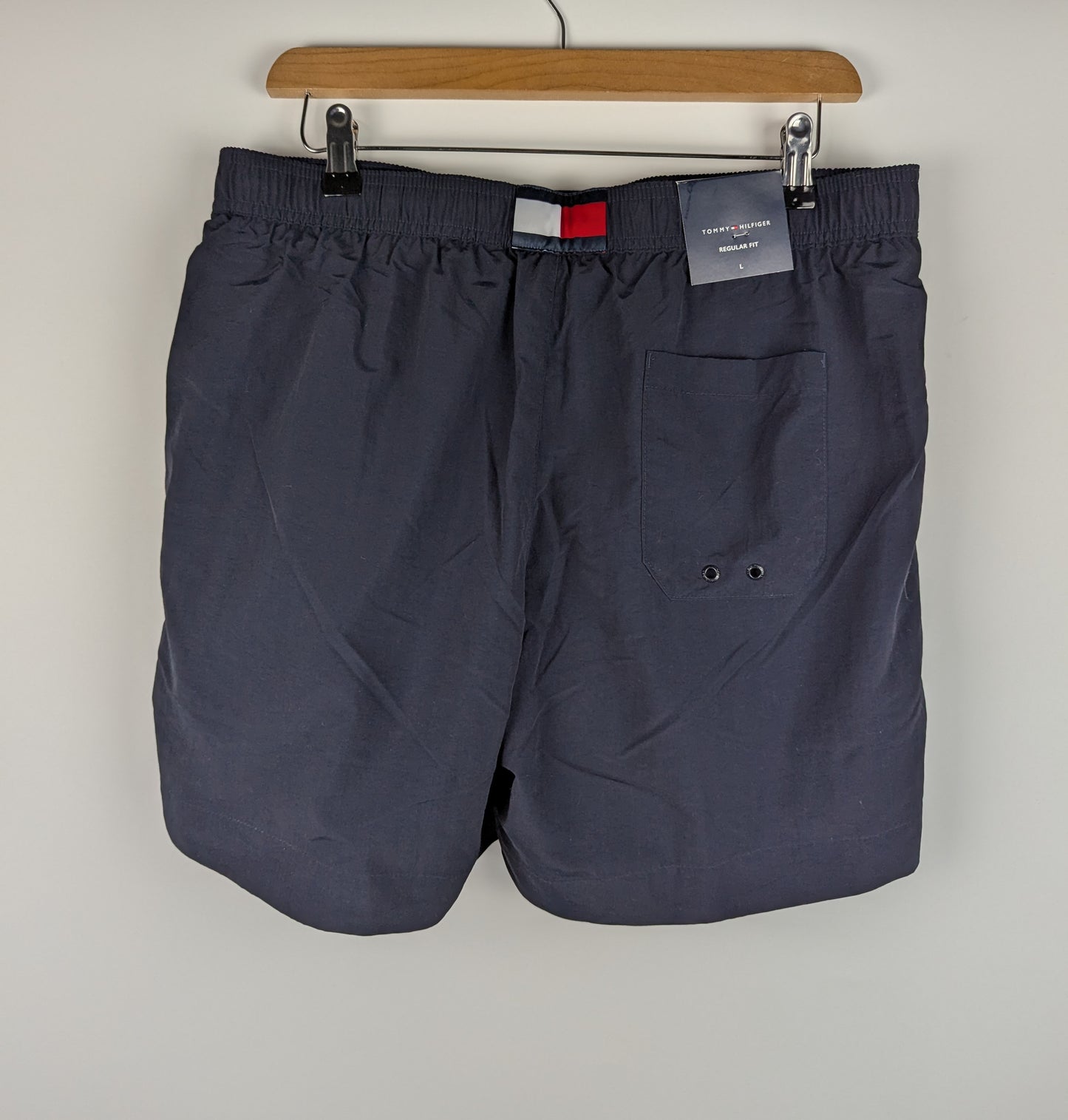 Tommy Hilfiger Swim Shorts Mens - Dark Blue
