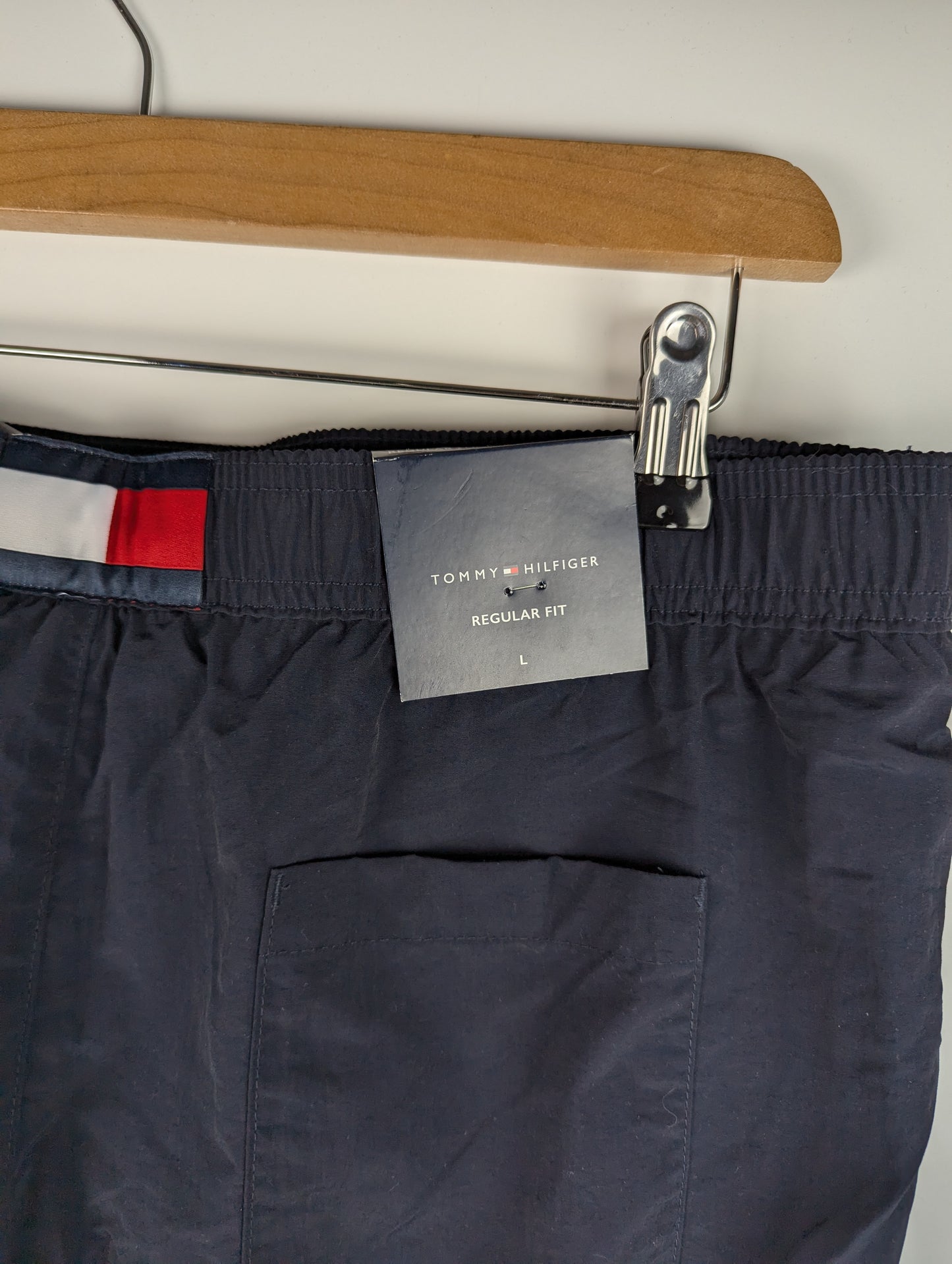 Tommy Hilfiger Swim Shorts Mens - Dark Blue