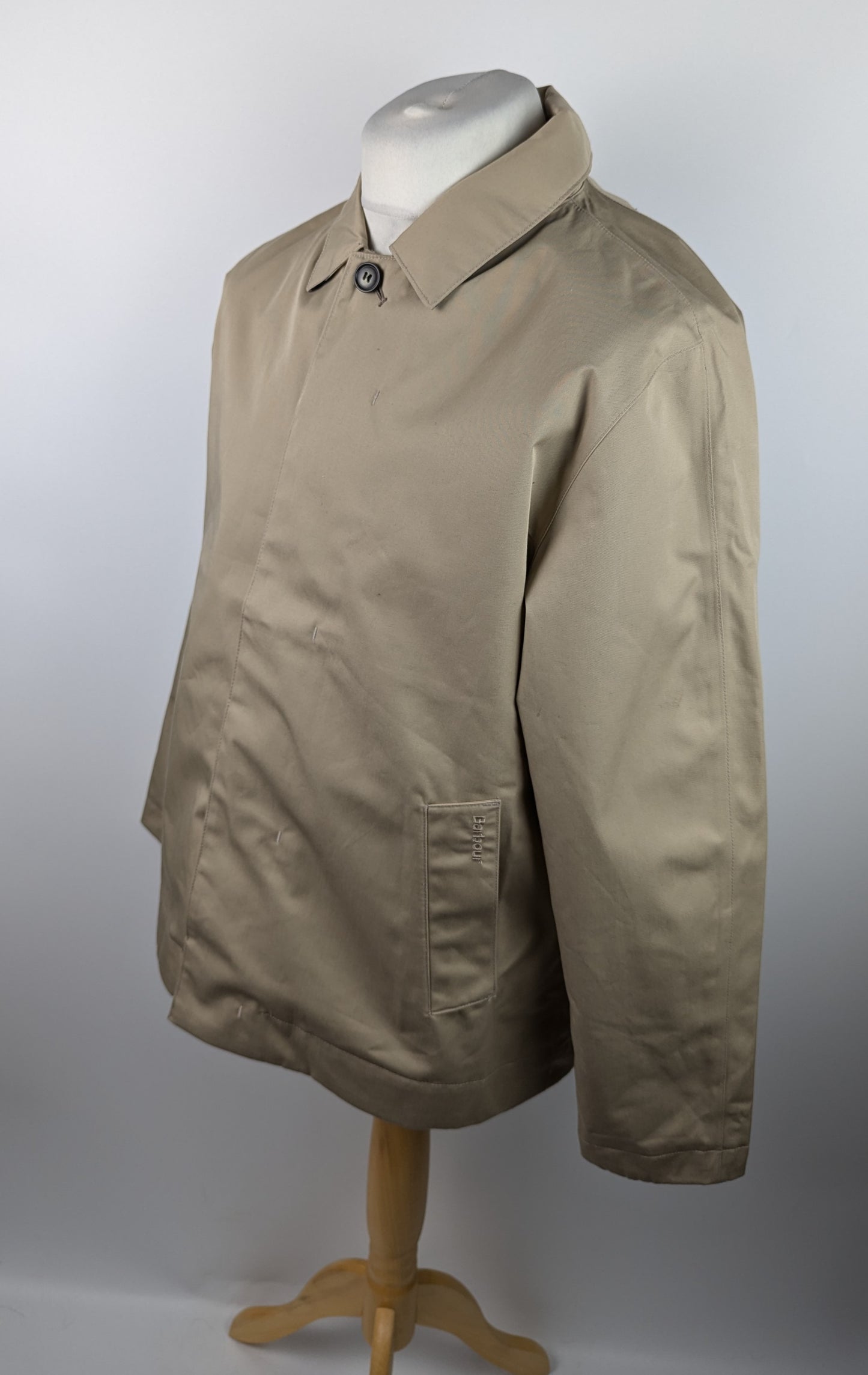 Barbour Short Rokig Waterproof Jacket Mens - Stone Brown