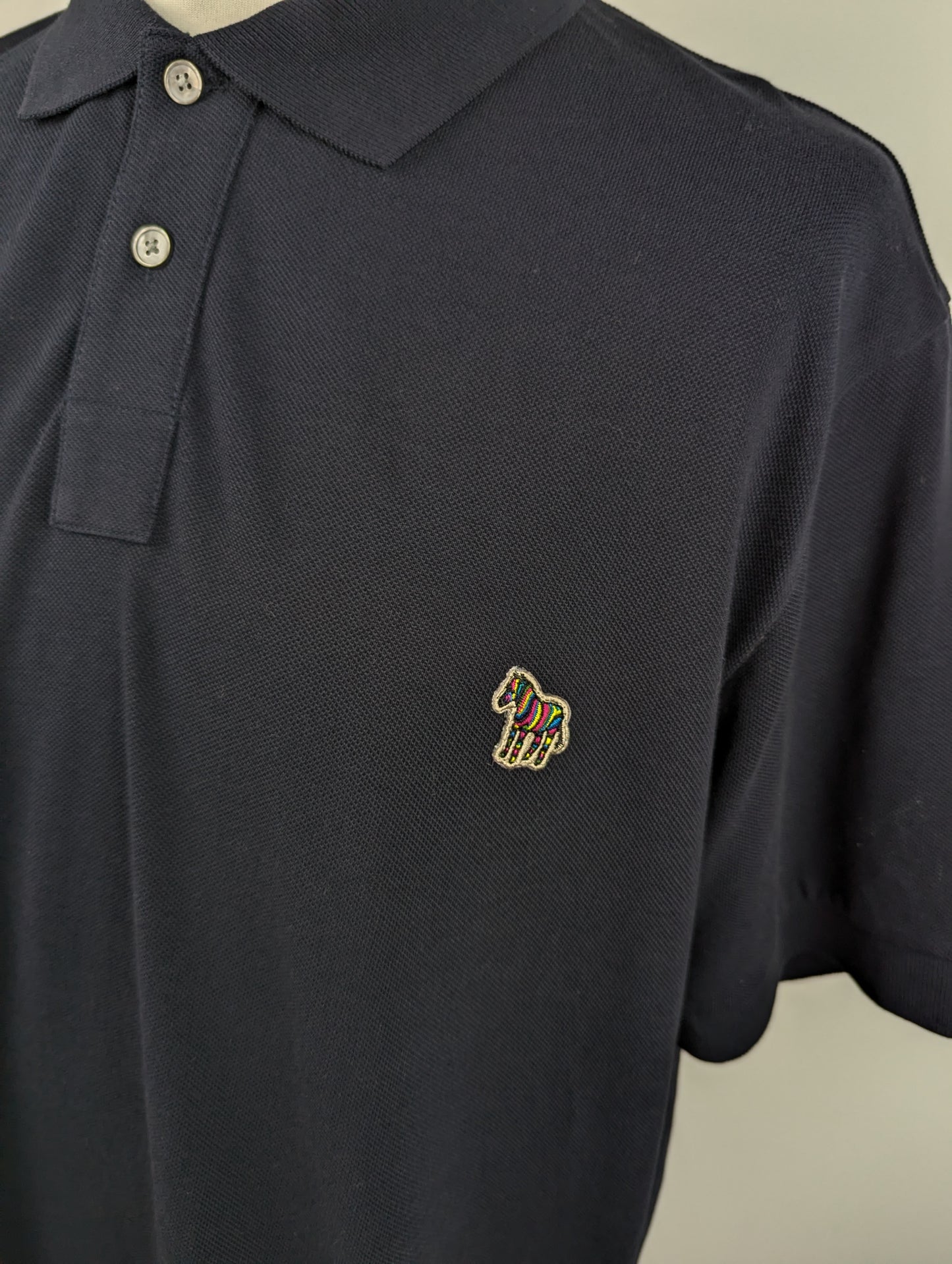 PS Paul Smith Logo Polo Shirt - Navy