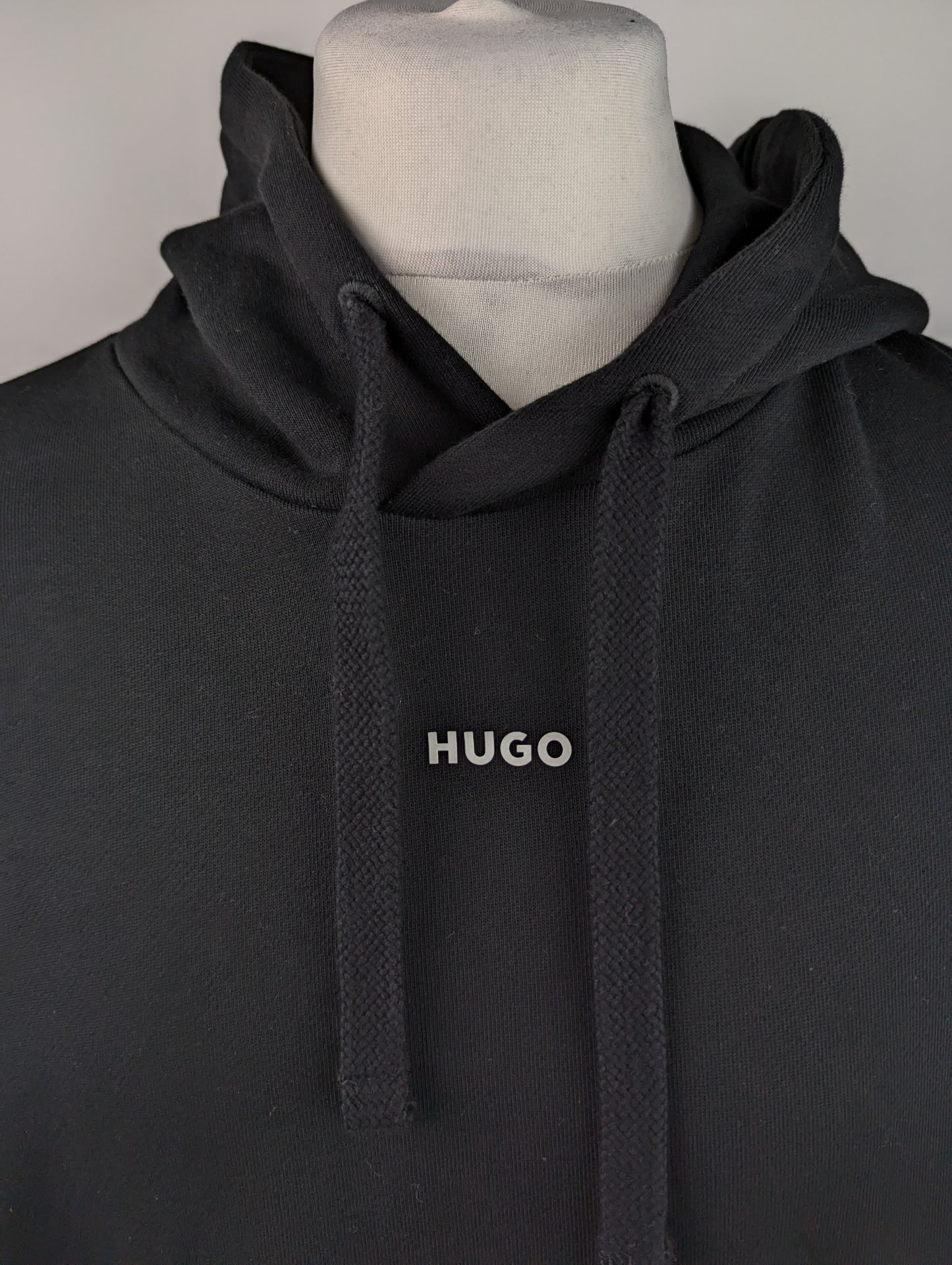 Hugo Dapo Relaxed-Fit Hoodie - Black