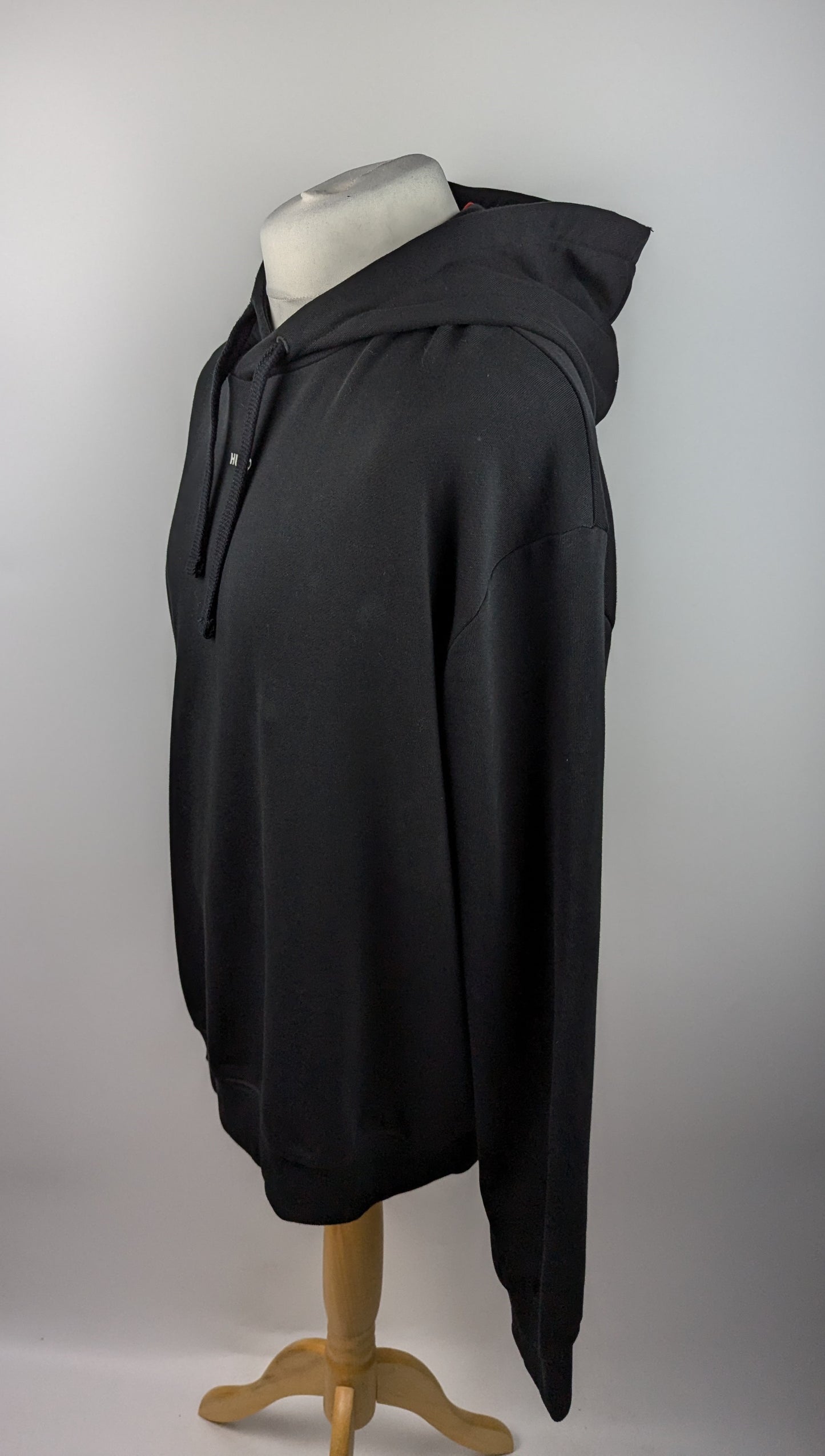 Hugo Dapo Relaxed-Fit Hoodie - Black
