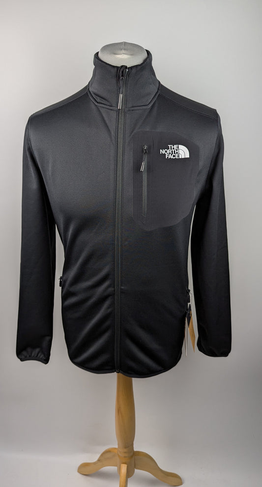The North Face Crest Full Zip Fleece Mens - Black