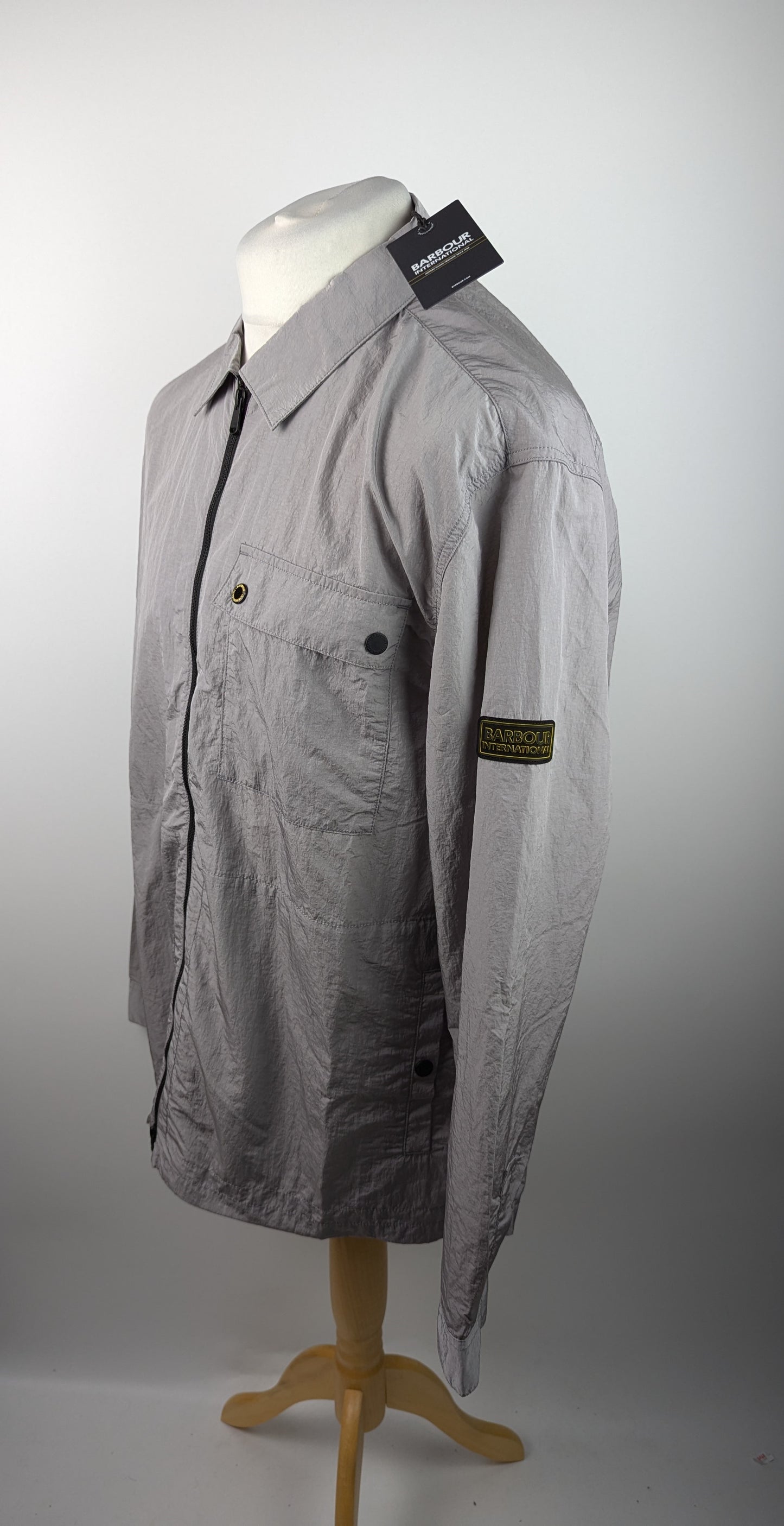 Barbour International Overshirt - Slate Grey