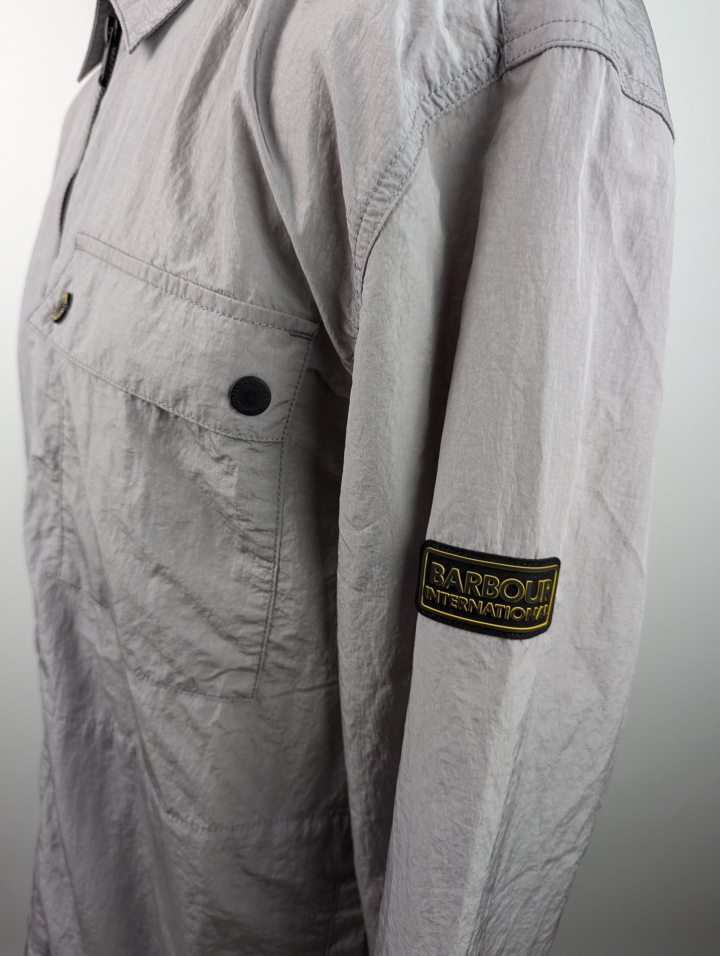 Barbour International Overshirt - Slate Grey