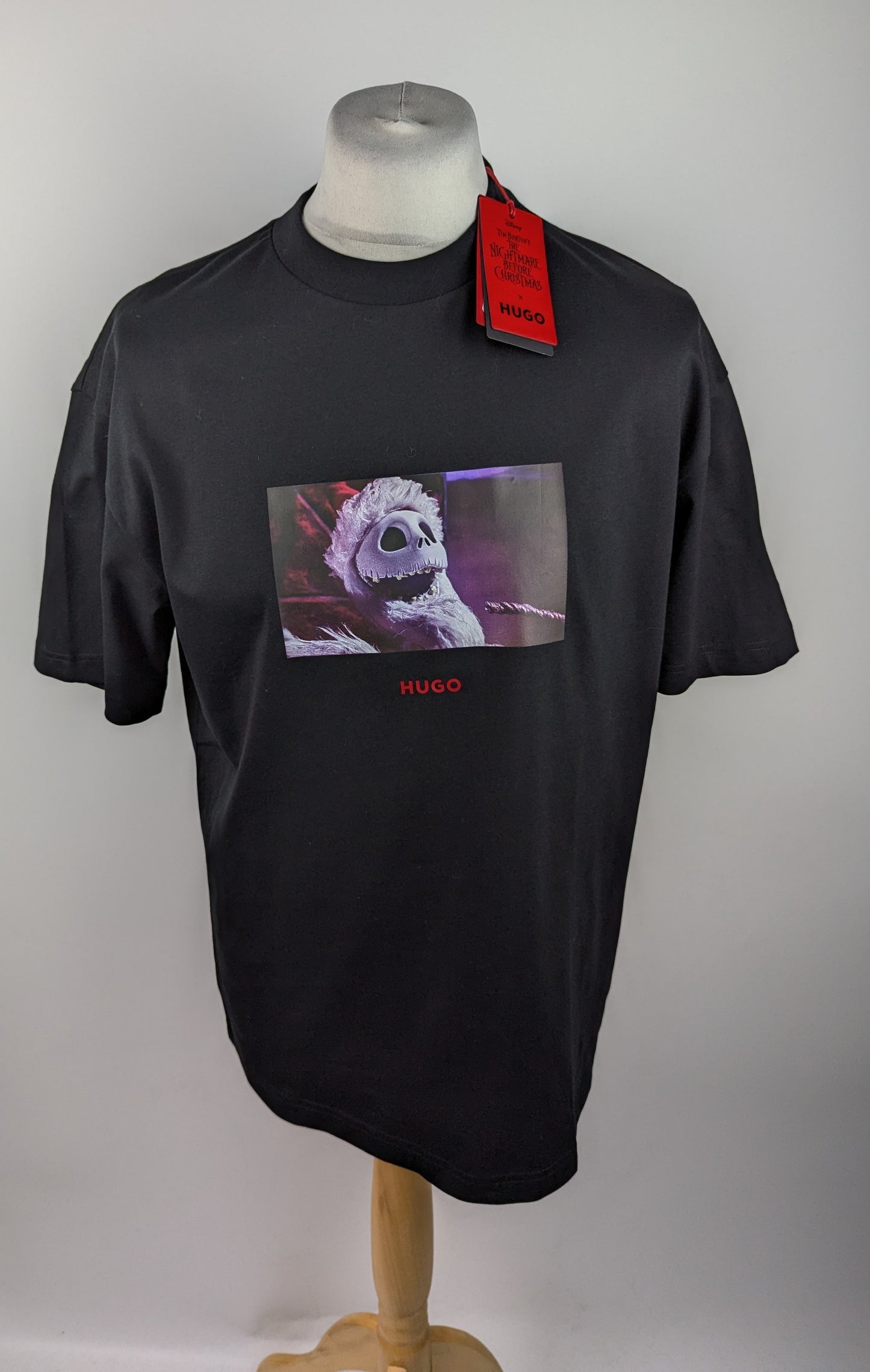 HUGO Mens Dijack NBC T Shirt - Black