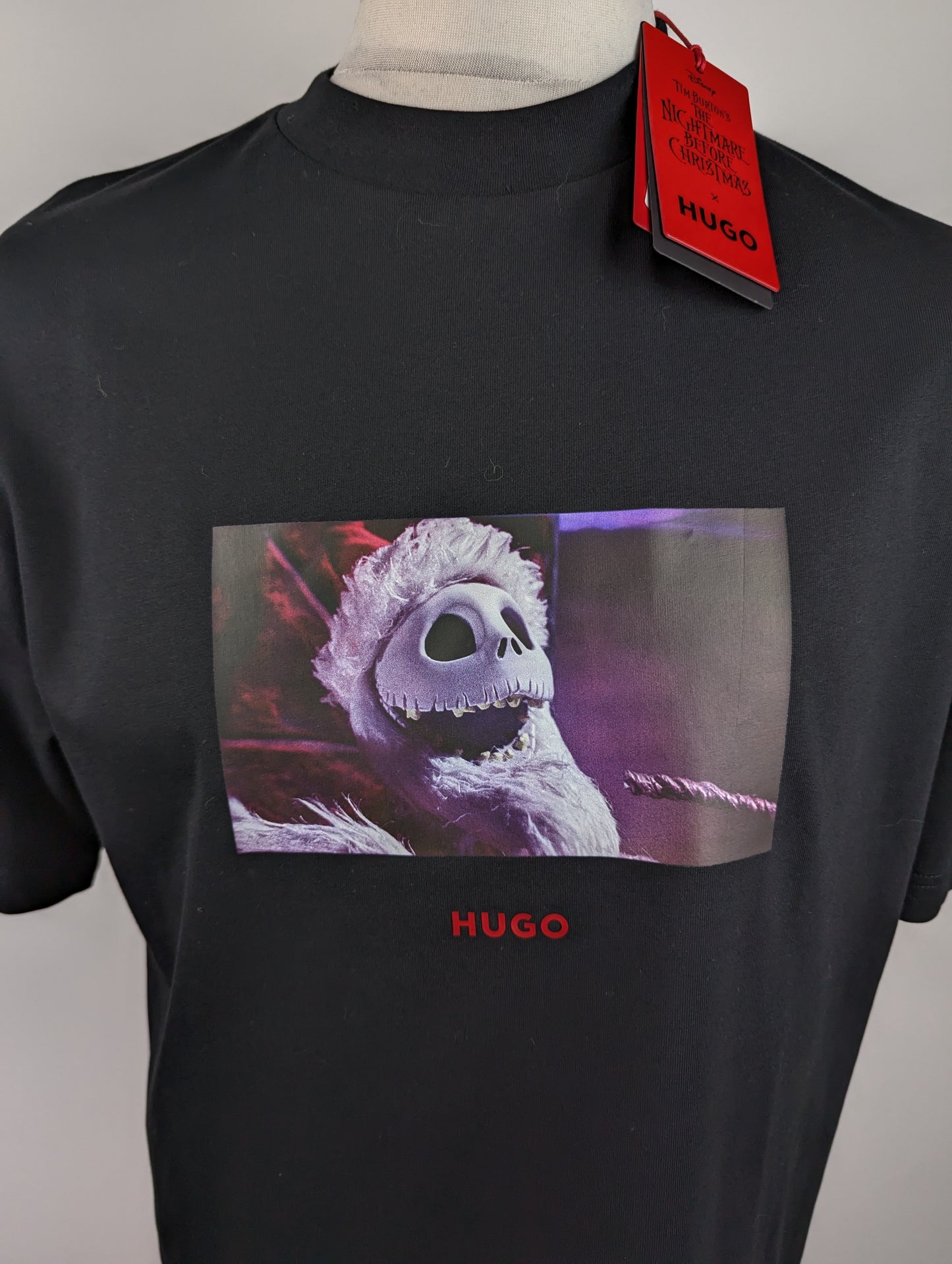 HUGO Mens Dijack NBC T Shirt - Black