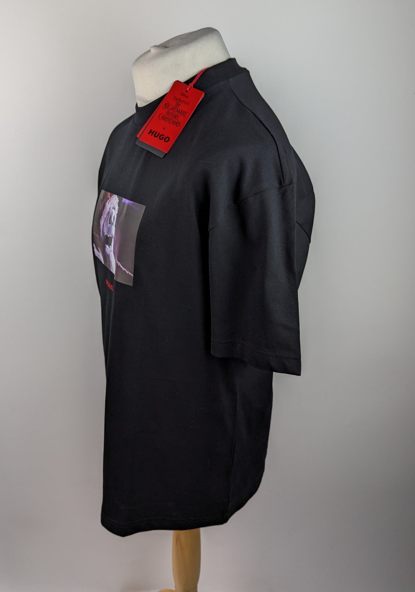 HUGO Mens Dijack NBC T Shirt - Black