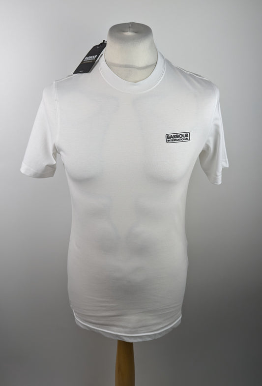 Barbour International Small Logo T-Shirt - White