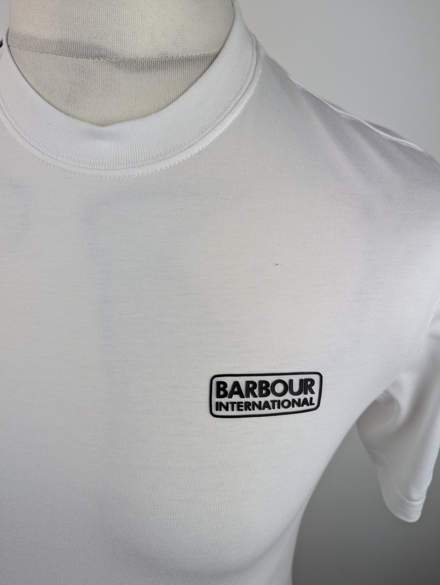 Barbour International Small Logo T-Shirt - White