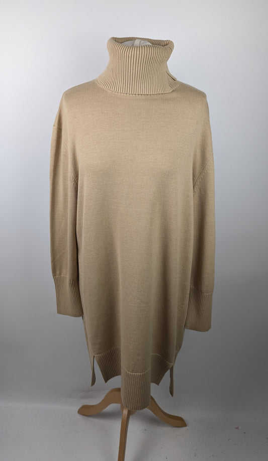 Boss Fimalaya Jumper Dress Wiomens - Beige / Tan