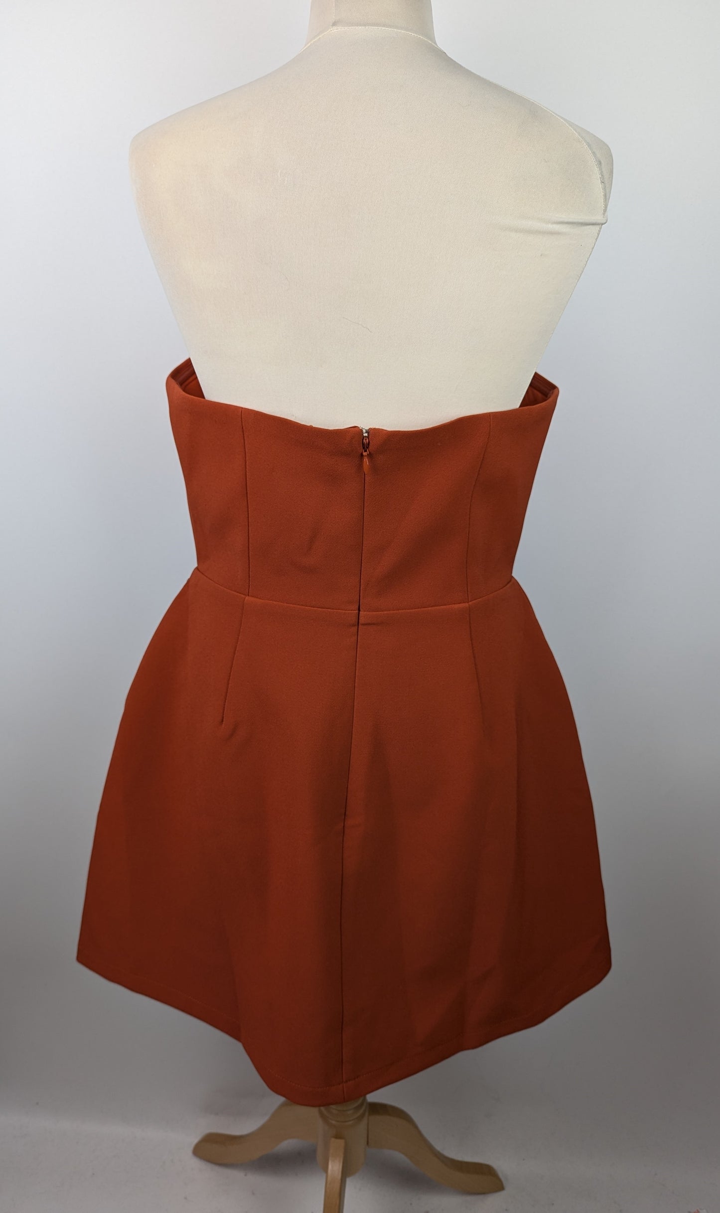 Odd Muse The Ultimate Muse Strapless Dress - Rust