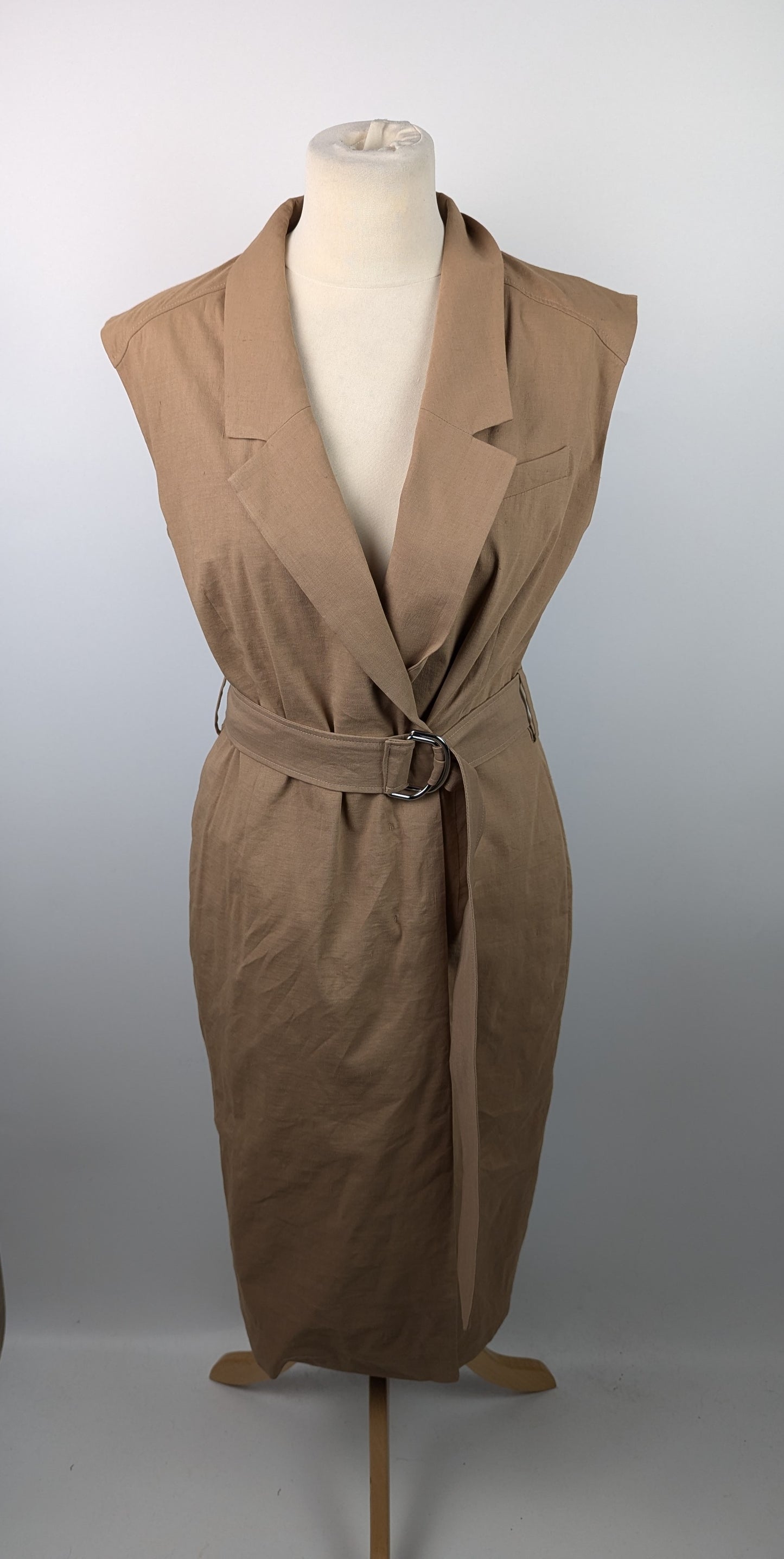 BOSS Drupe Womens Shift dress - Beige