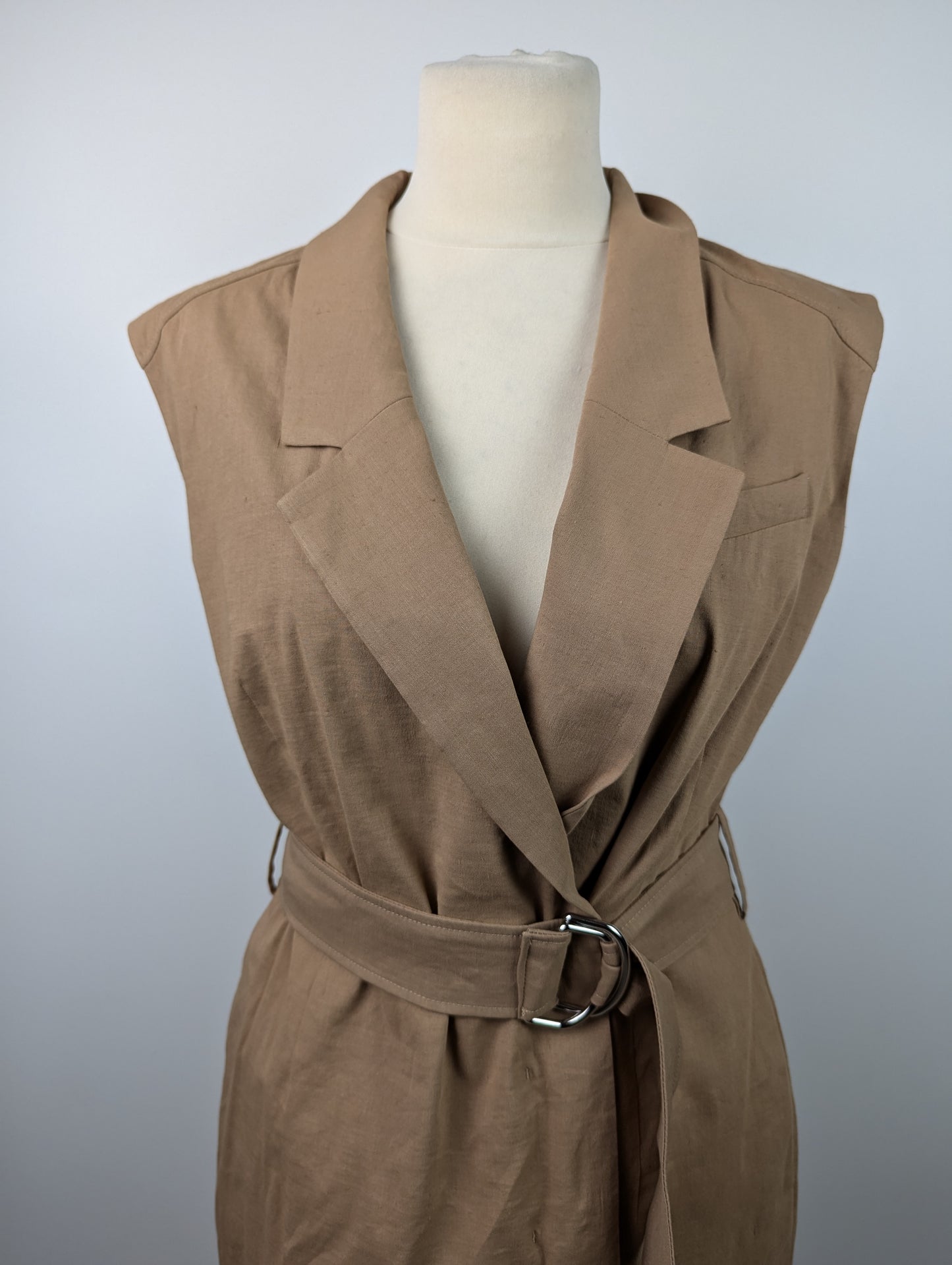 BOSS Drupe Womens Shift dress - Beige