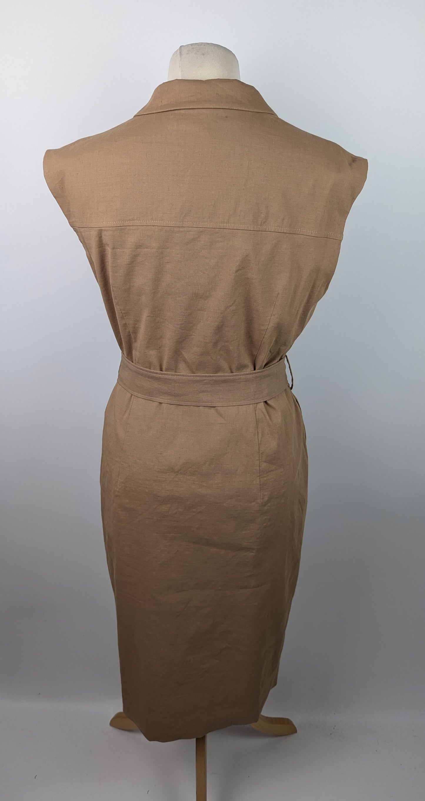 BOSS Drupe Womens Shift dress - Beige