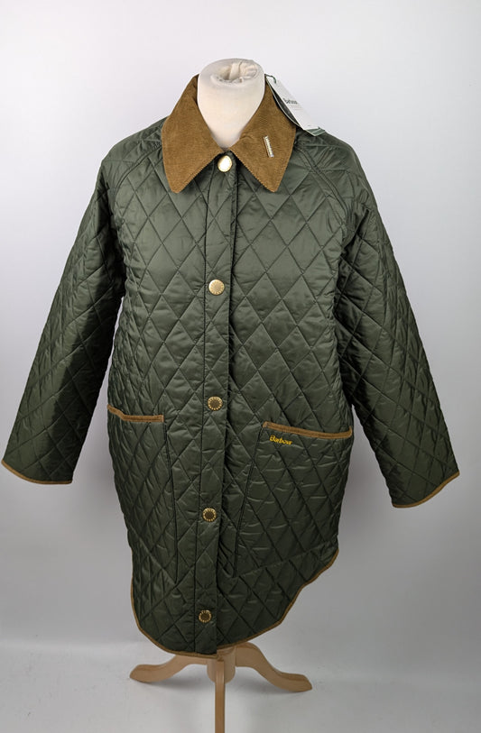Barbour 30th Anniversary Liddesdale Oversized Quilted Jacket - Green