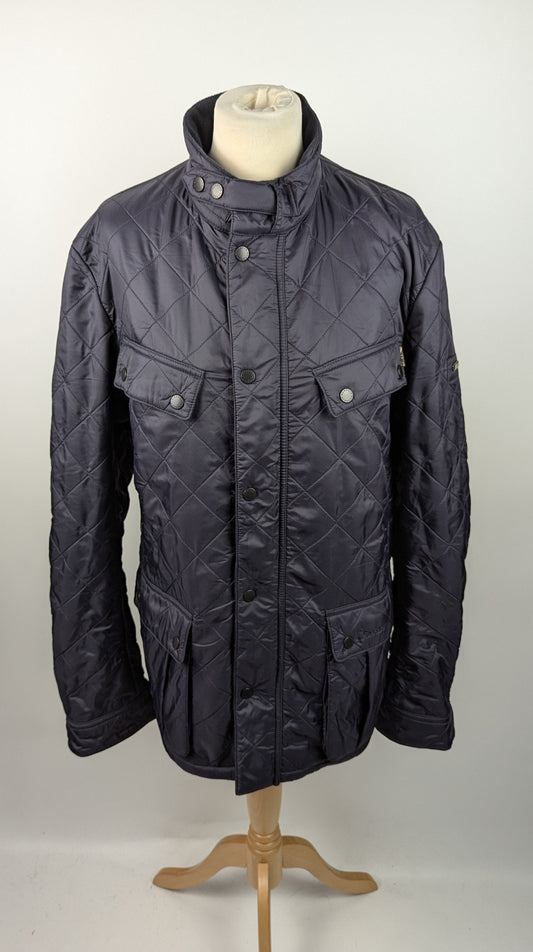 Barbour International Tourer Ariel Polarquilt Jacket - Navy