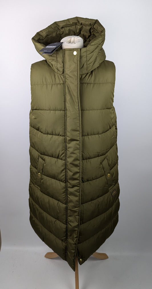 Barbour International Womens Greyson Gilet - Green